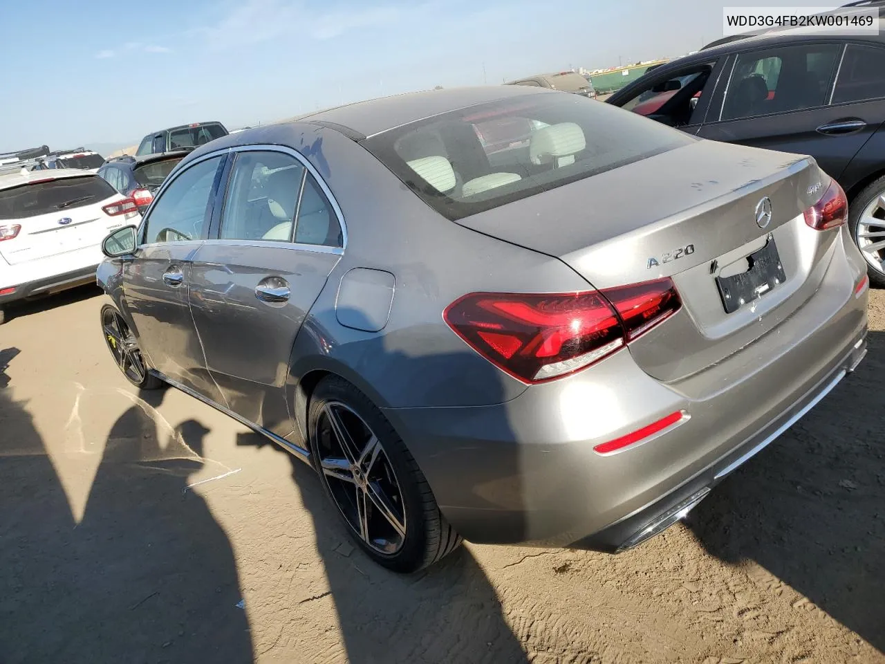 2019 Mercedes-Benz A 220 4Matic VIN: WDD3G4FB2KW001469 Lot: 74962074