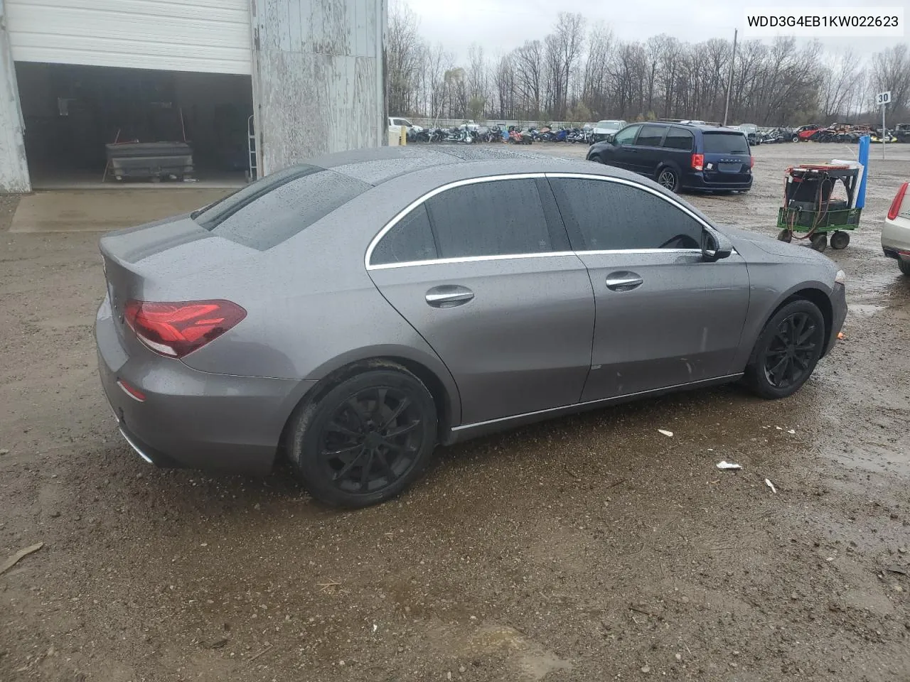 2019 Mercedes-Benz A 220 VIN: WDD3G4EB1KW022623 Lot: 80796974