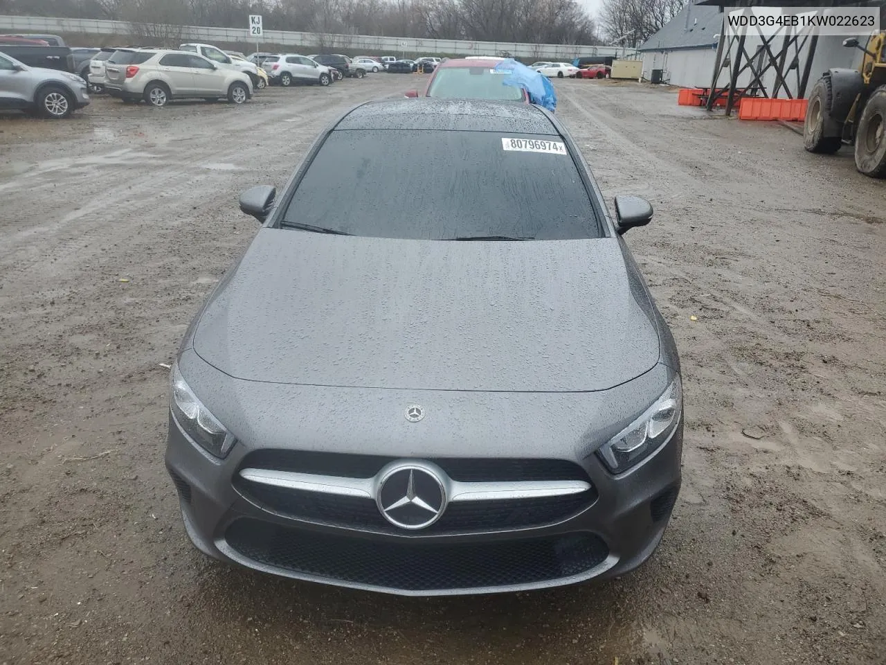 2019 Mercedes-Benz A 220 VIN: WDD3G4EB1KW022623 Lot: 80796974