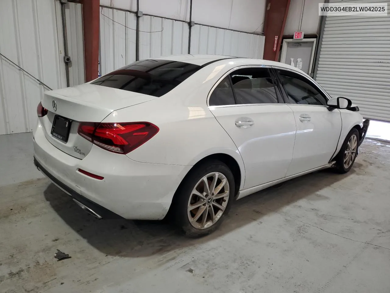 2020 Mercedes-Benz A 220 VIN: WDD3G4EB2LW042025 Lot: 79218614