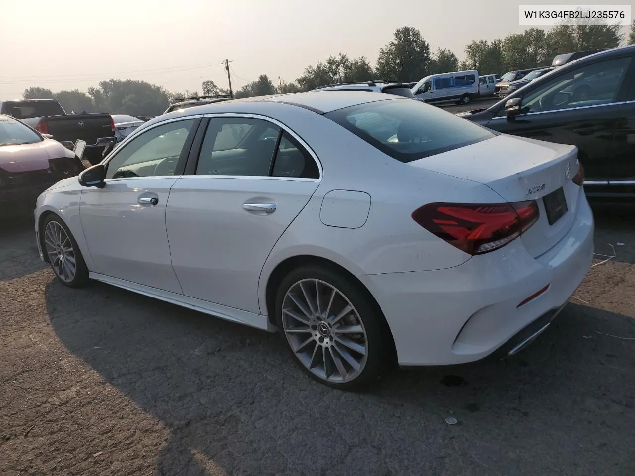 2020 Mercedes-Benz A 220 4Matic VIN: W1K3G4FB2LJ235576 Lot: 70517054