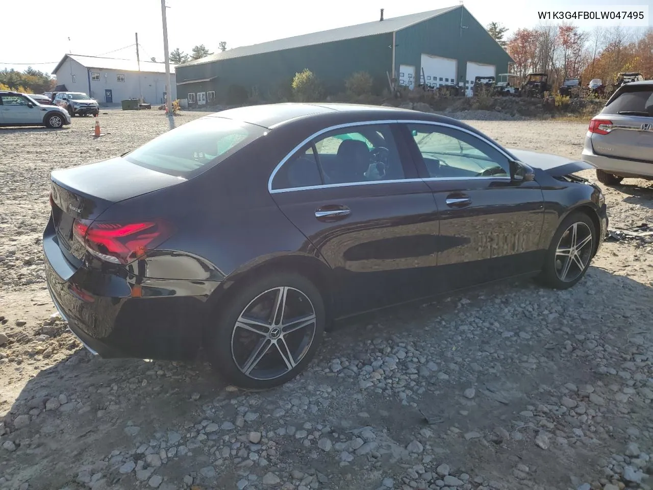 2020 Mercedes-Benz A 220 4Matic VIN: W1K3G4FB0LW047495 Lot: 76656424