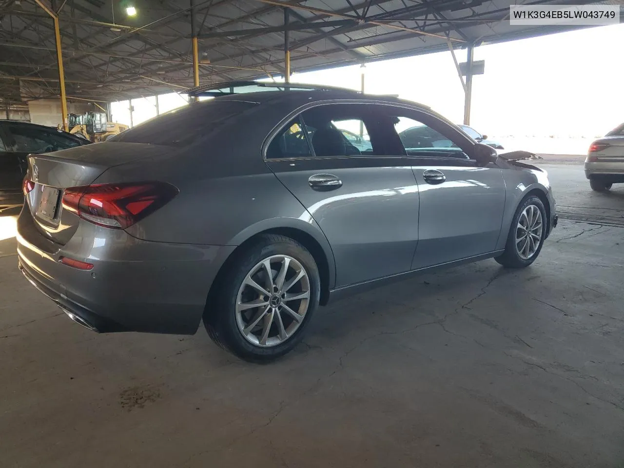 2020 Mercedes-Benz A 220 VIN: W1K3G4EB5LW043749 Lot: 78411154