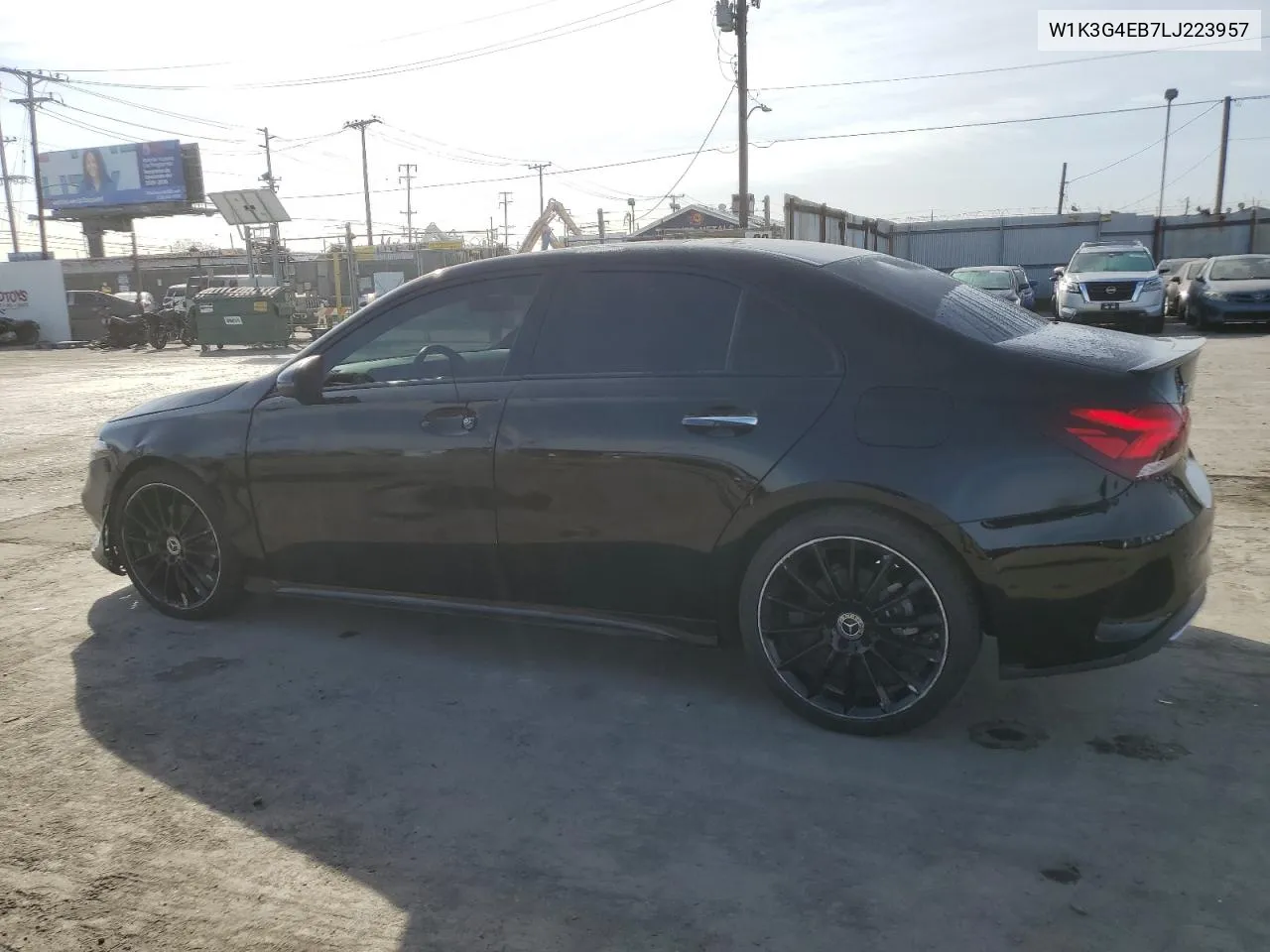 2020 Mercedes-Benz A 220 VIN: W1K3G4EB7LJ223957 Lot: 79576664