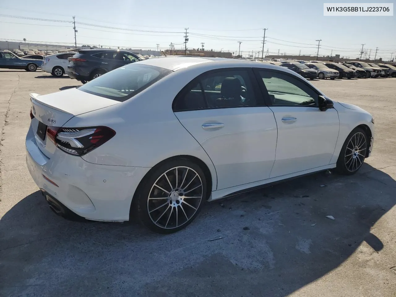 2020 Mercedes-Benz A 35 Amg VIN: W1K3G5BB1LJ223706 Lot: 79717194