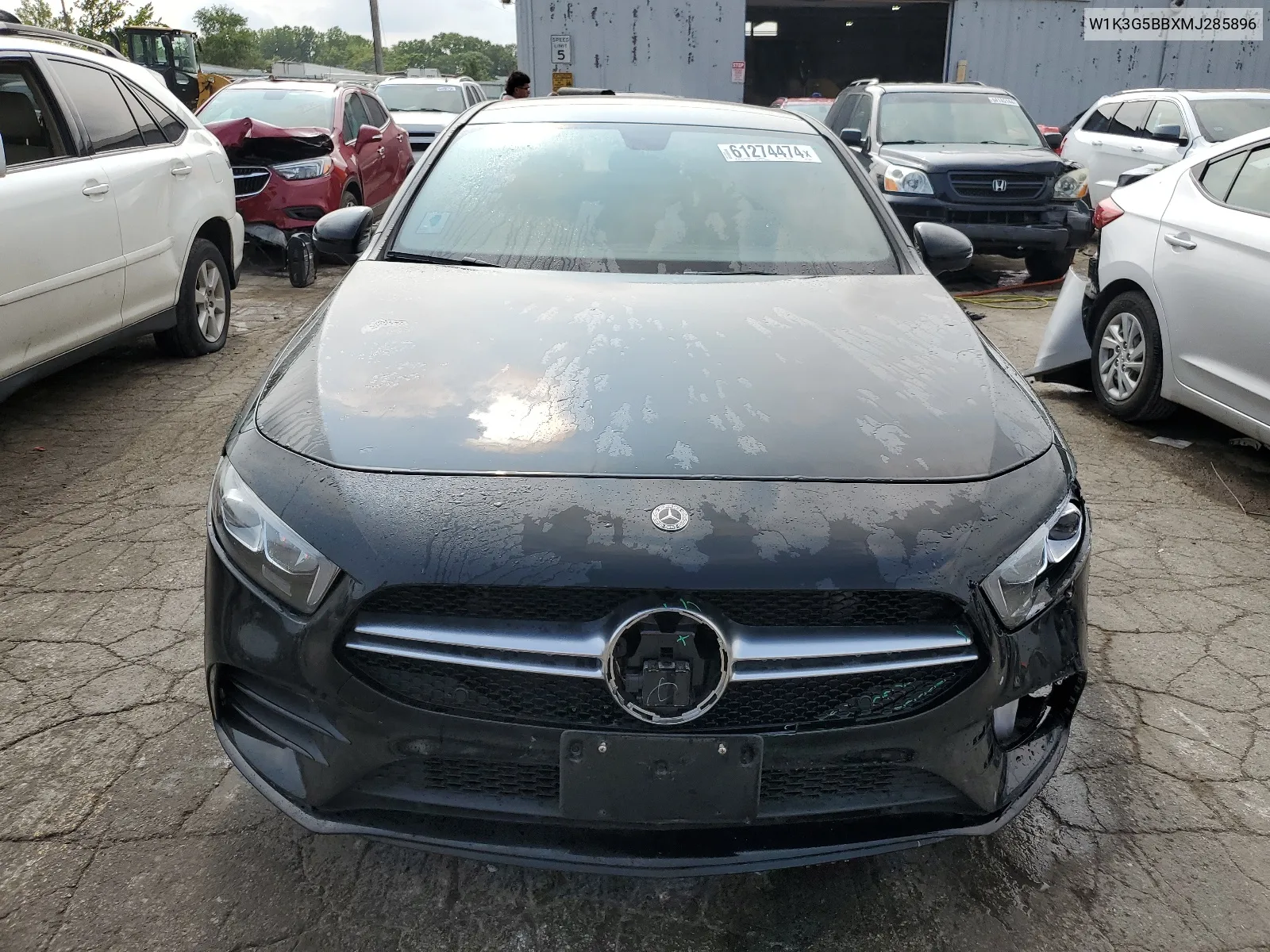 2021 Mercedes-Benz A 35 Amg VIN: W1K3G5BBXMJ285896 Lot: 61274474