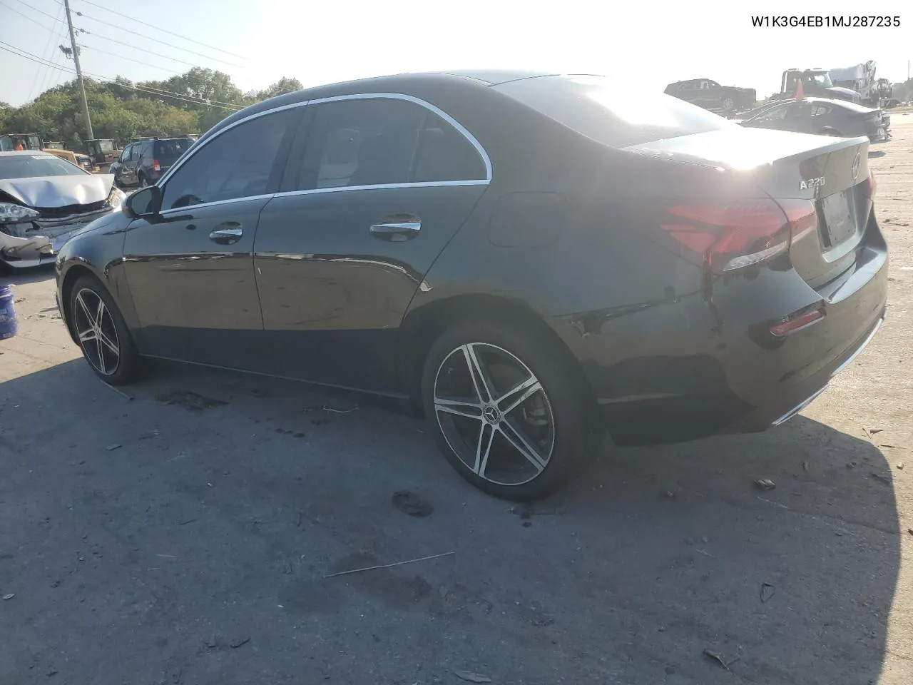 2021 Mercedes-Benz A 220 VIN: W1K3G4EB1MJ287235 Lot: 69387424