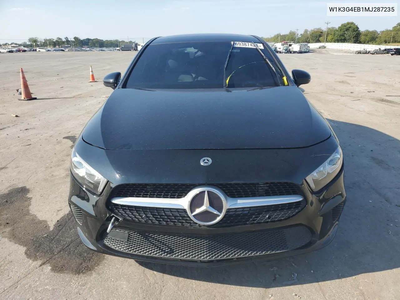 2021 Mercedes-Benz A 220 VIN: W1K3G4EB1MJ287235 Lot: 69387424