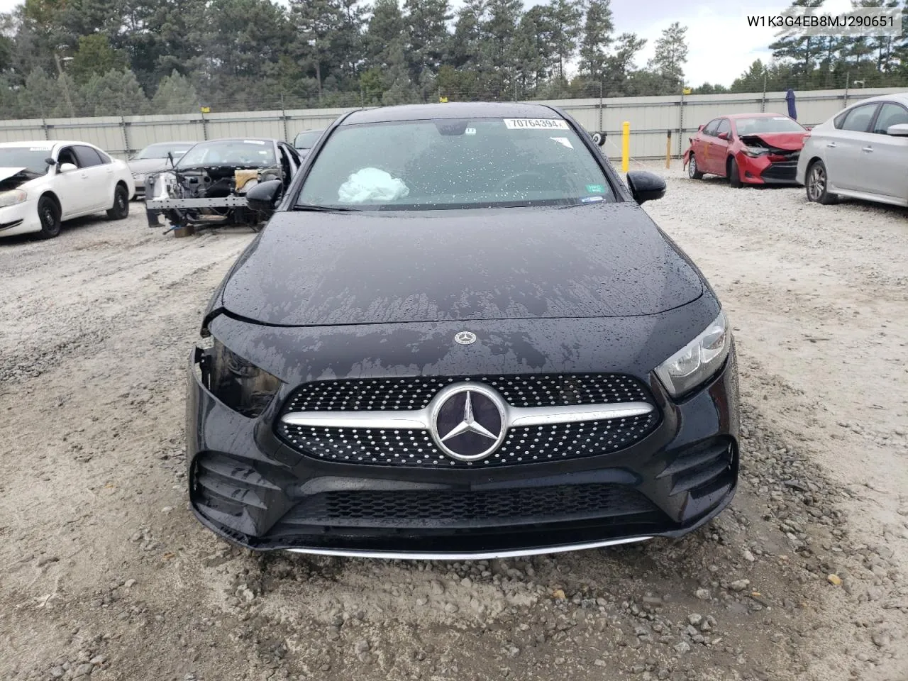 2021 Mercedes-Benz A 220 VIN: W1K3G4EB8MJ290651 Lot: 70764394