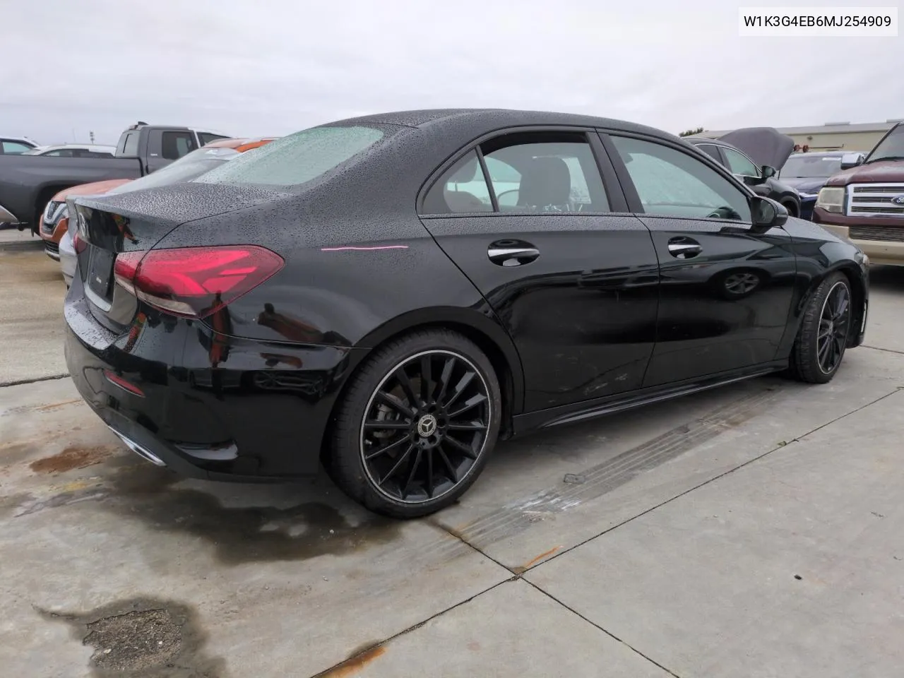 2021 Mercedes-Benz A 220 VIN: W1K3G4EB6MJ254909 Lot: 74629294