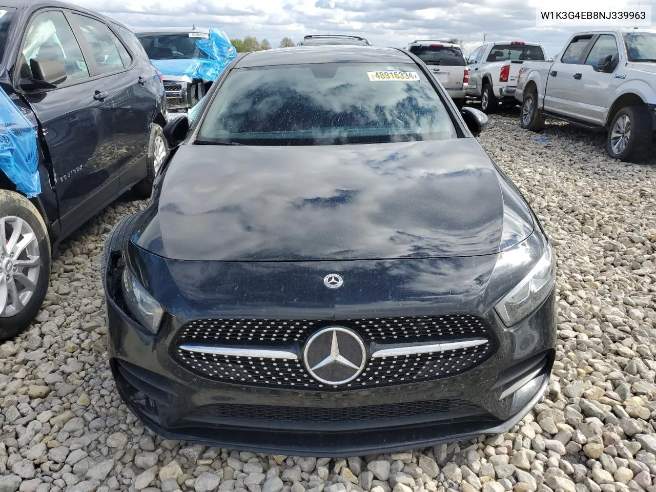 2022 Mercedes-Benz A 220 VIN: W1K3G4EB8NJ339963 Lot: 48916334