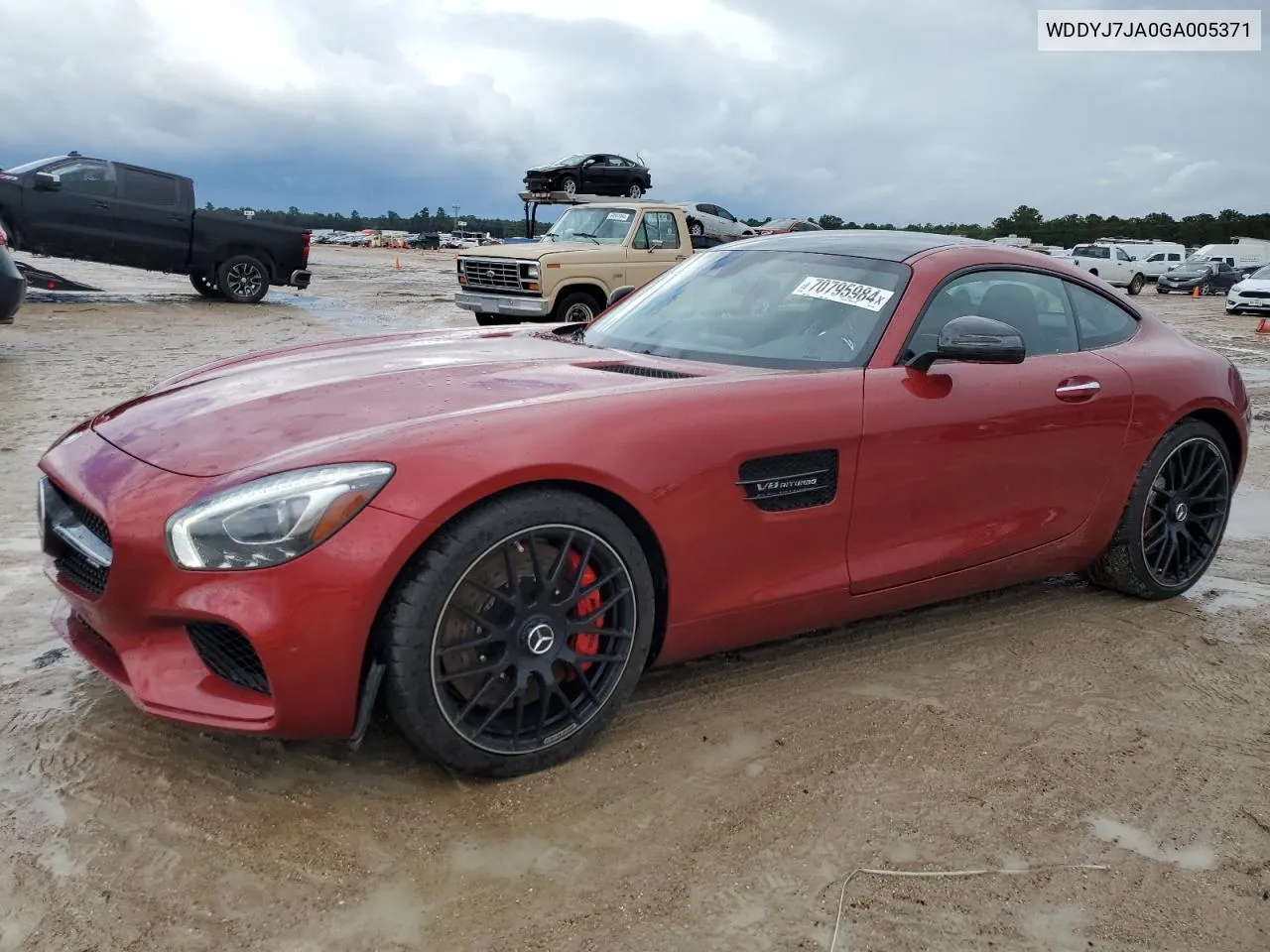 2016 Mercedes-Benz Amg Gt S VIN: WDDYJ7JA0GA005371 Lot: 70795984