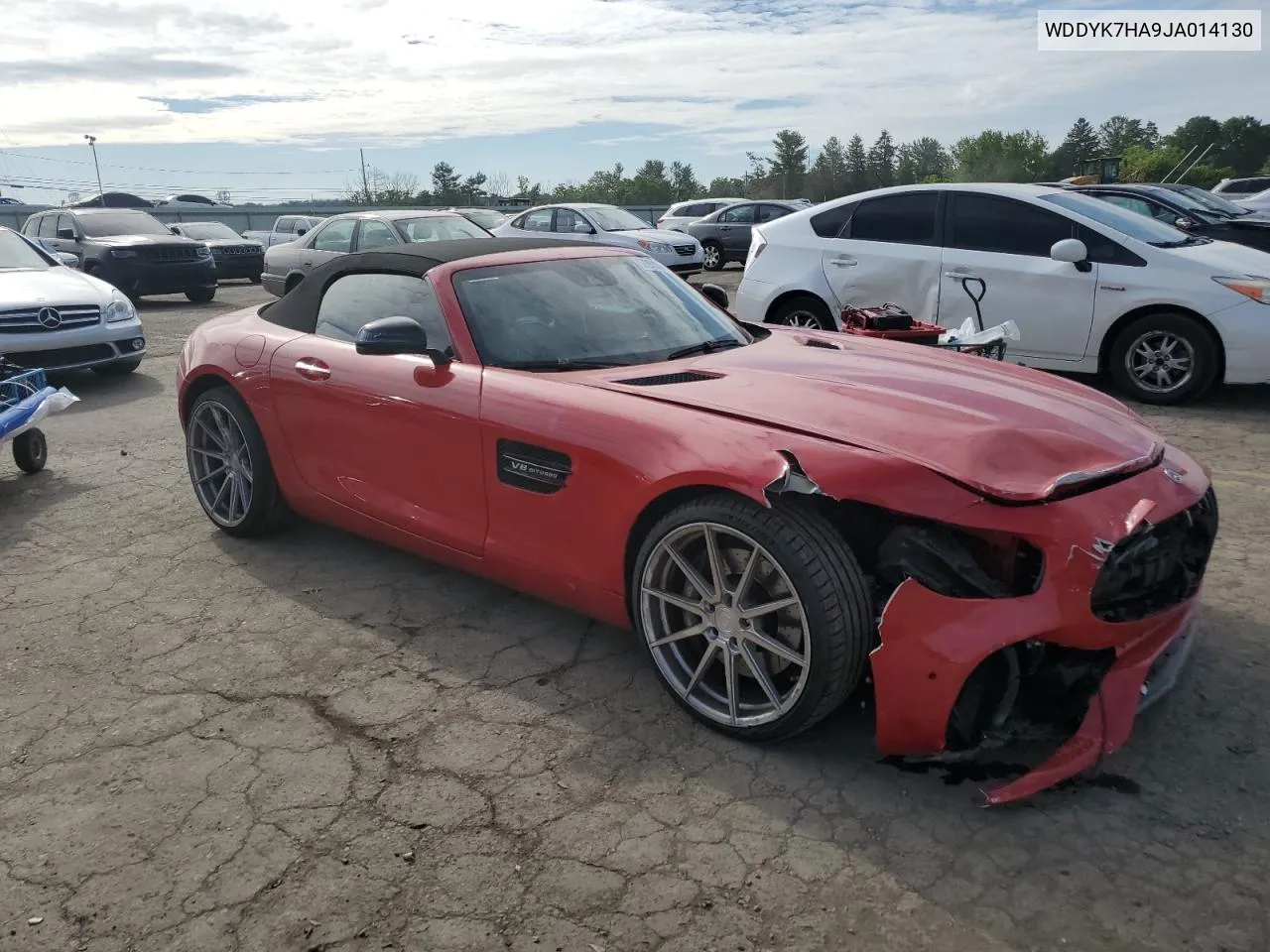 2018 Mercedes-Benz Amg Gt VIN: WDDYK7HA9JA014130 Lot: 57268364