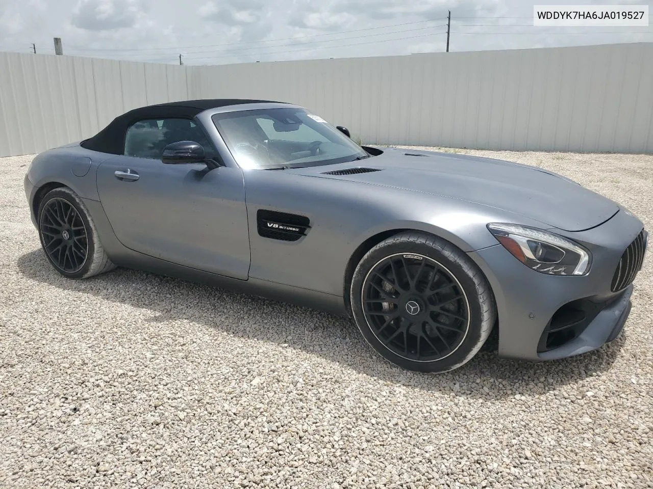 2018 Mercedes-Benz Amg Gt VIN: WDDYK7HA6JA019527 Lot: 62597294