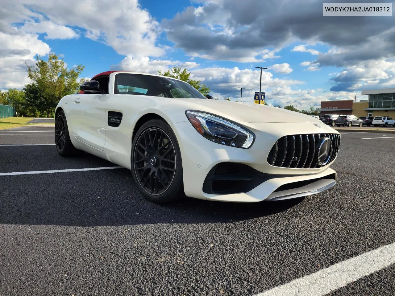 WDDYK7HA2JA018312 2018 Mercedes-Benz Amg Gt