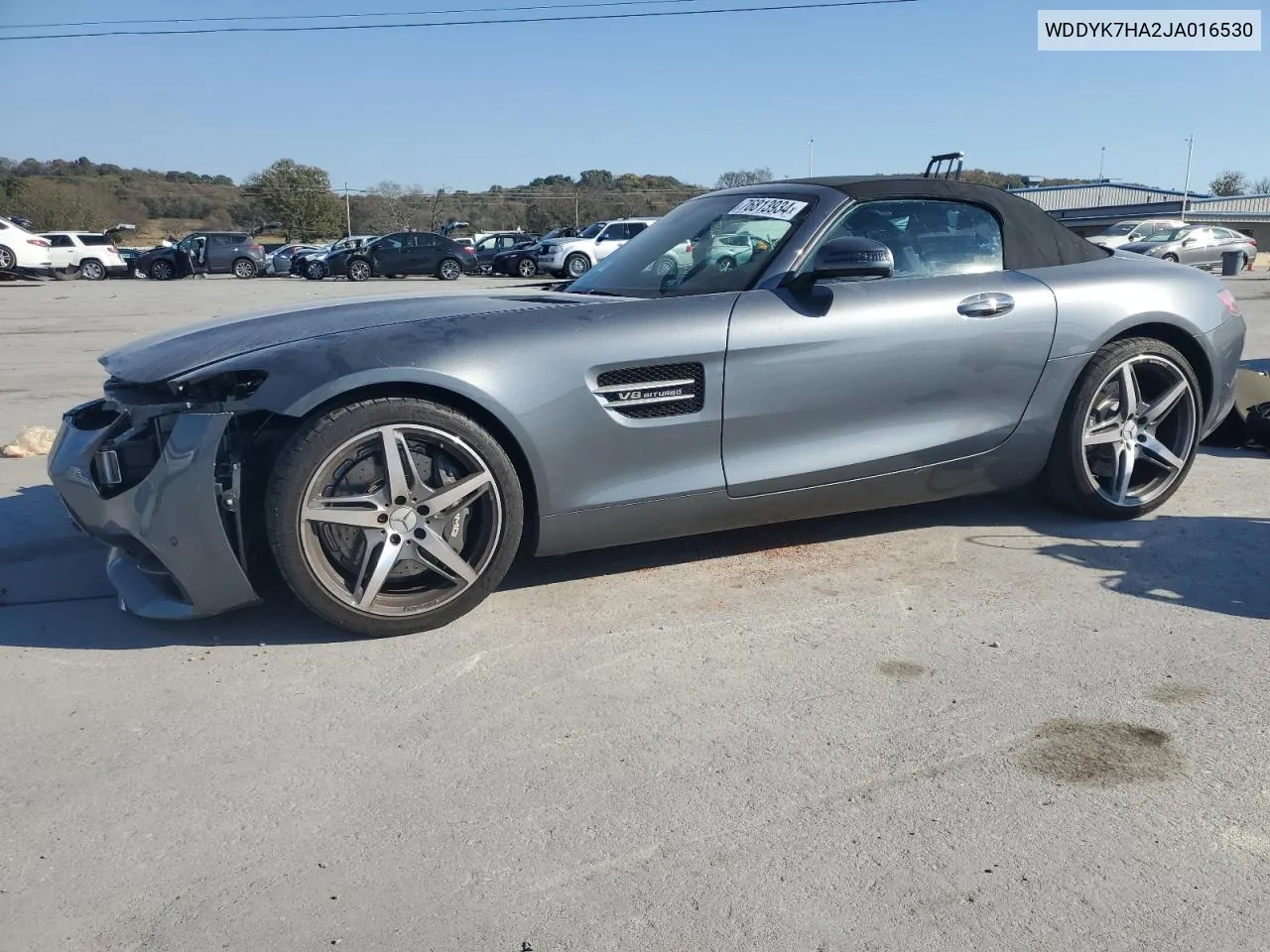 2018 Mercedes-Benz Amg Gt VIN: WDDYK7HA2JA016530 Lot: 76813934