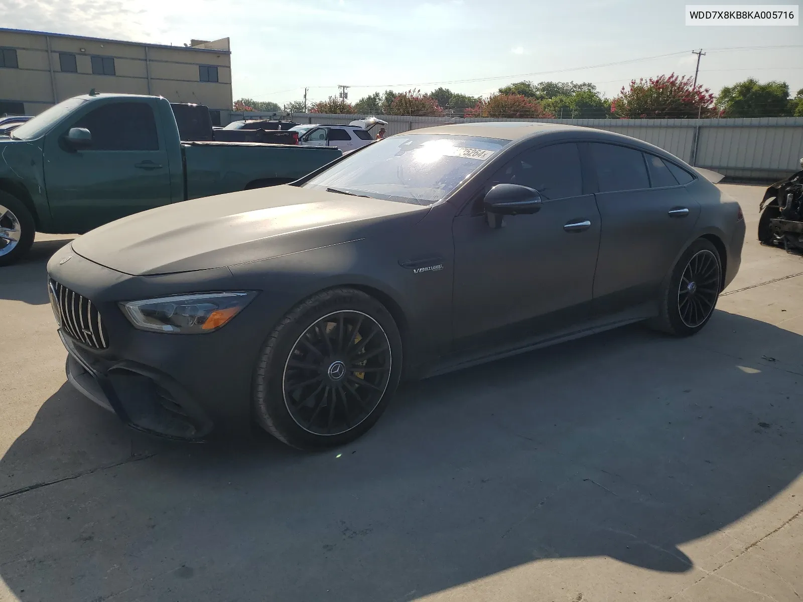 2019 Mercedes-Benz Amg Gt 63 S VIN: WDD7X8KB8KA005716 Lot: 63675264