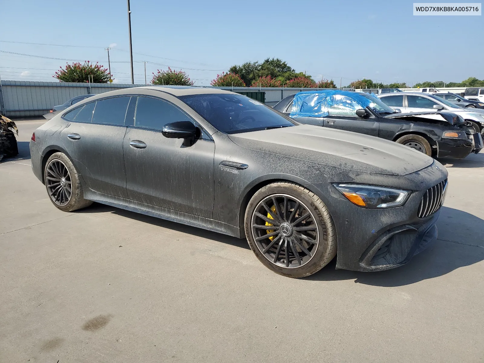 2019 Mercedes-Benz Amg Gt 63 S VIN: WDD7X8KB8KA005716 Lot: 63675264