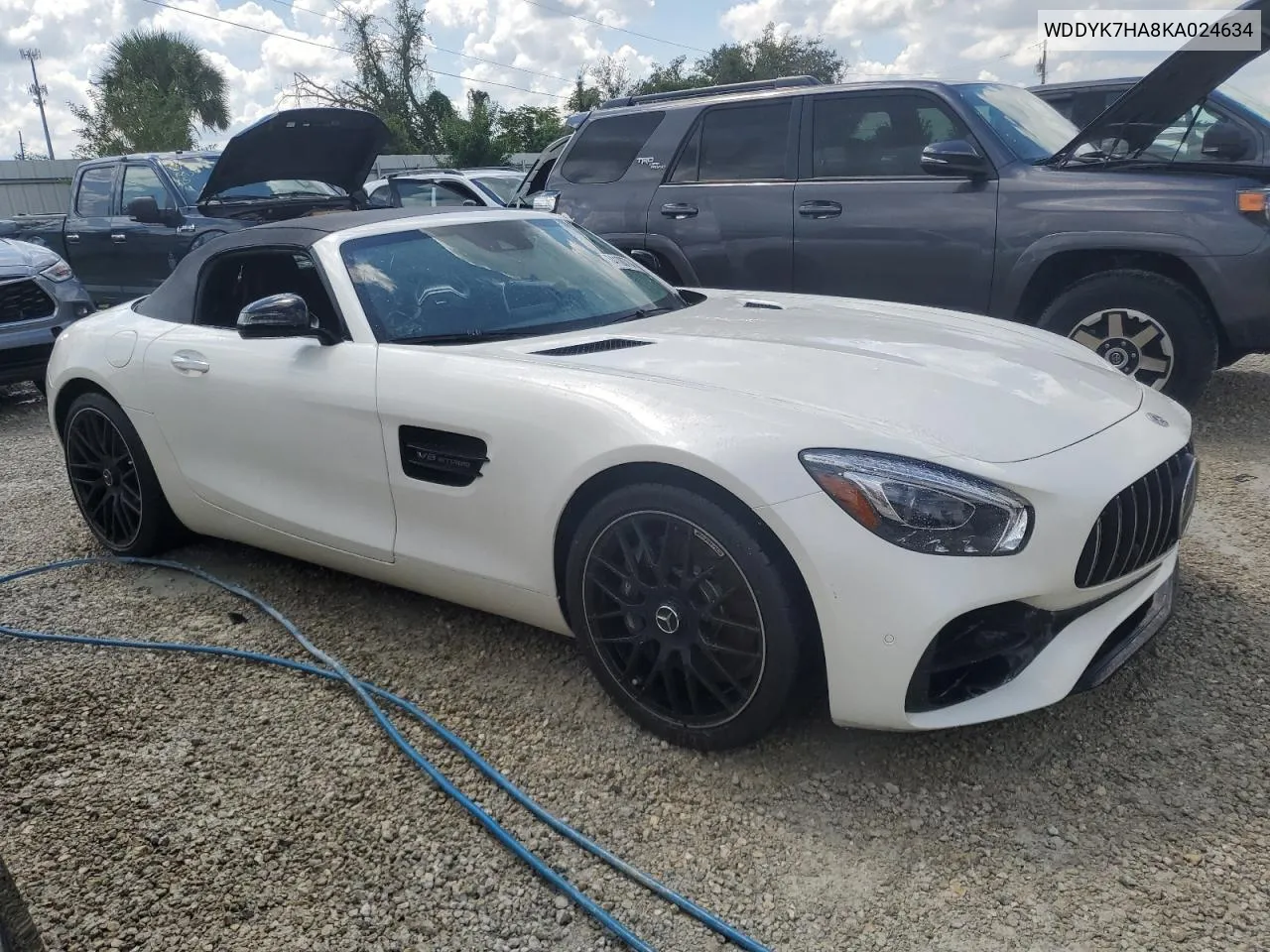 2019 Mercedes-Benz Amg Gt VIN: WDDYK7HA8KA024634 Lot: 74100784