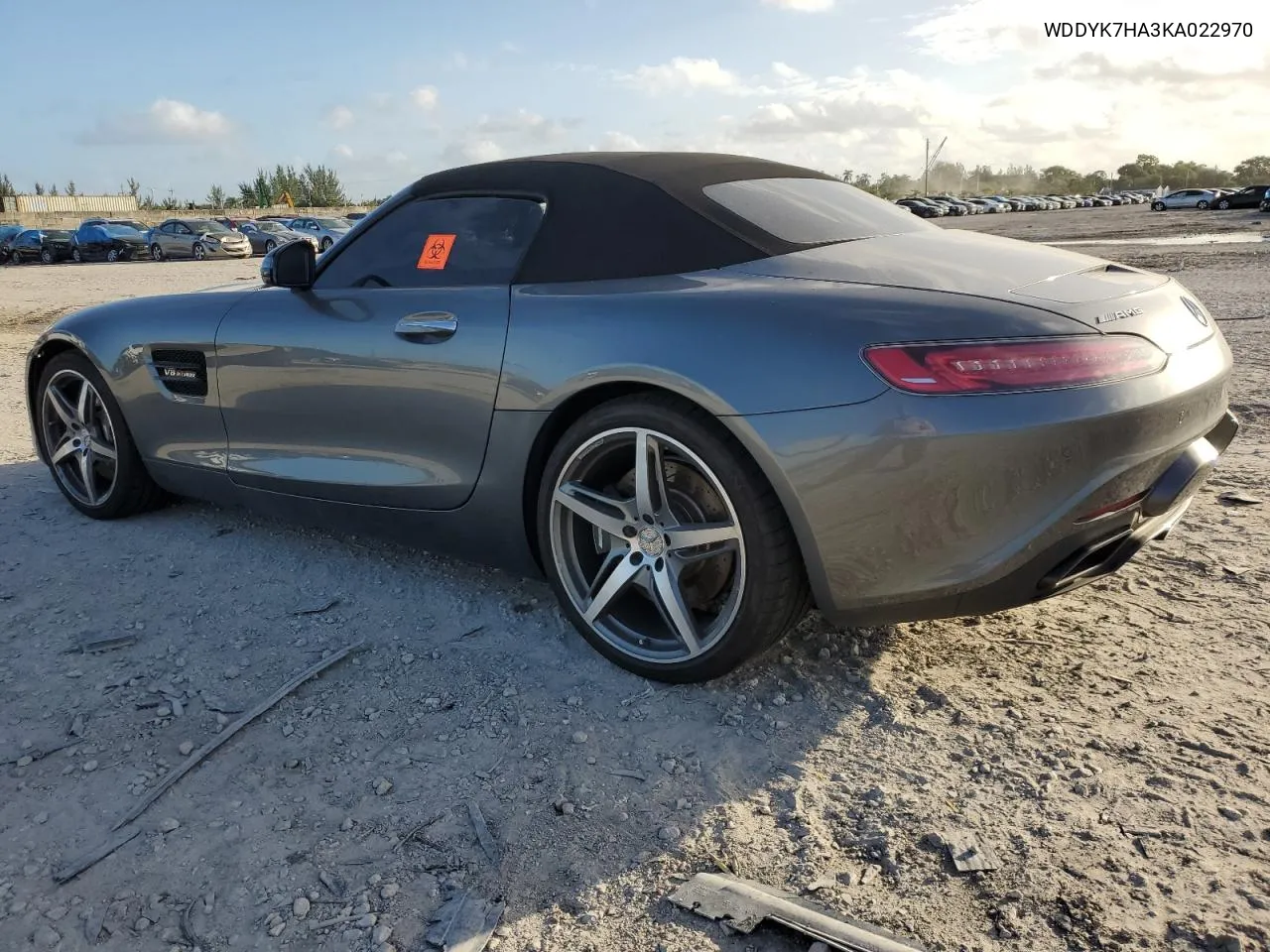 2019 Mercedes-Benz Amg Gt VIN: WDDYK7HA3KA022970 Lot: 75913354