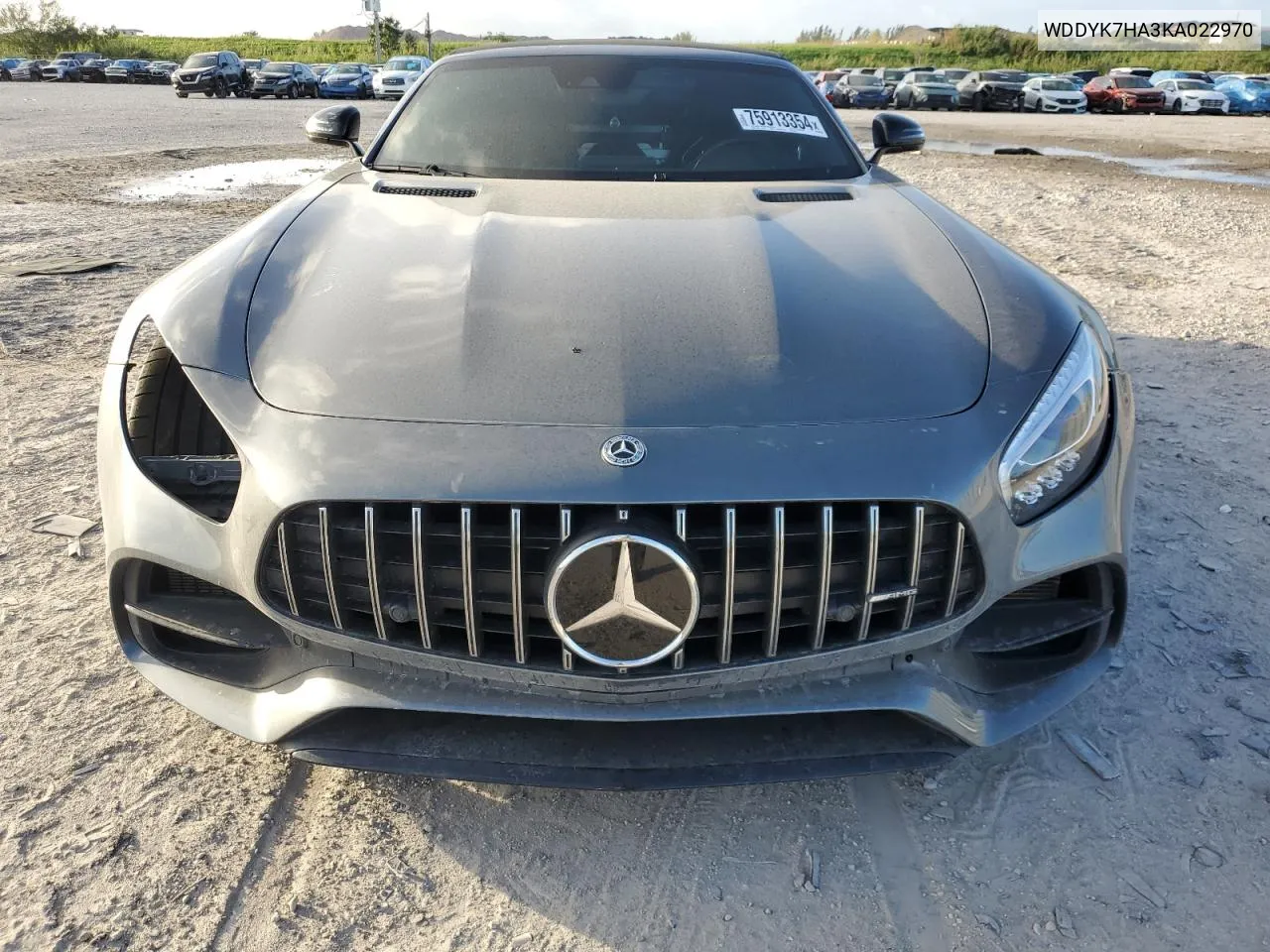 2019 Mercedes-Benz Amg Gt VIN: WDDYK7HA3KA022970 Lot: 75913354