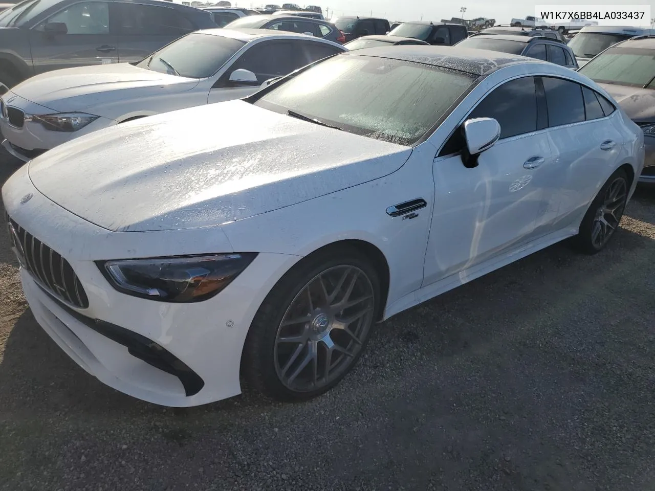 2020 Mercedes-Benz Amg Gt 53 VIN: W1K7X6BB4LA033437 Lot: 74887734