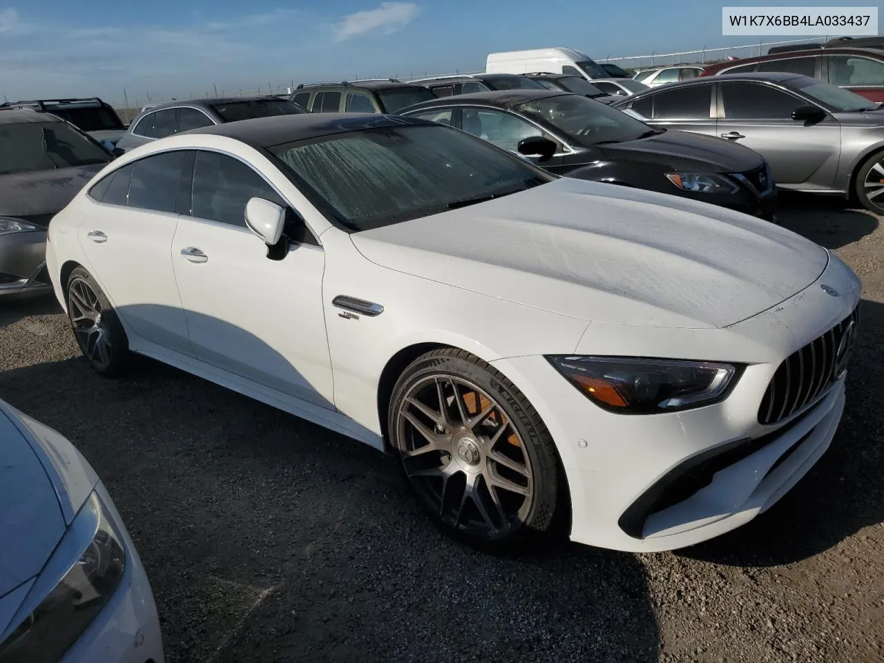 2020 Mercedes-Benz Amg Gt 53 VIN: W1K7X6BB4LA033437 Lot: 74887734