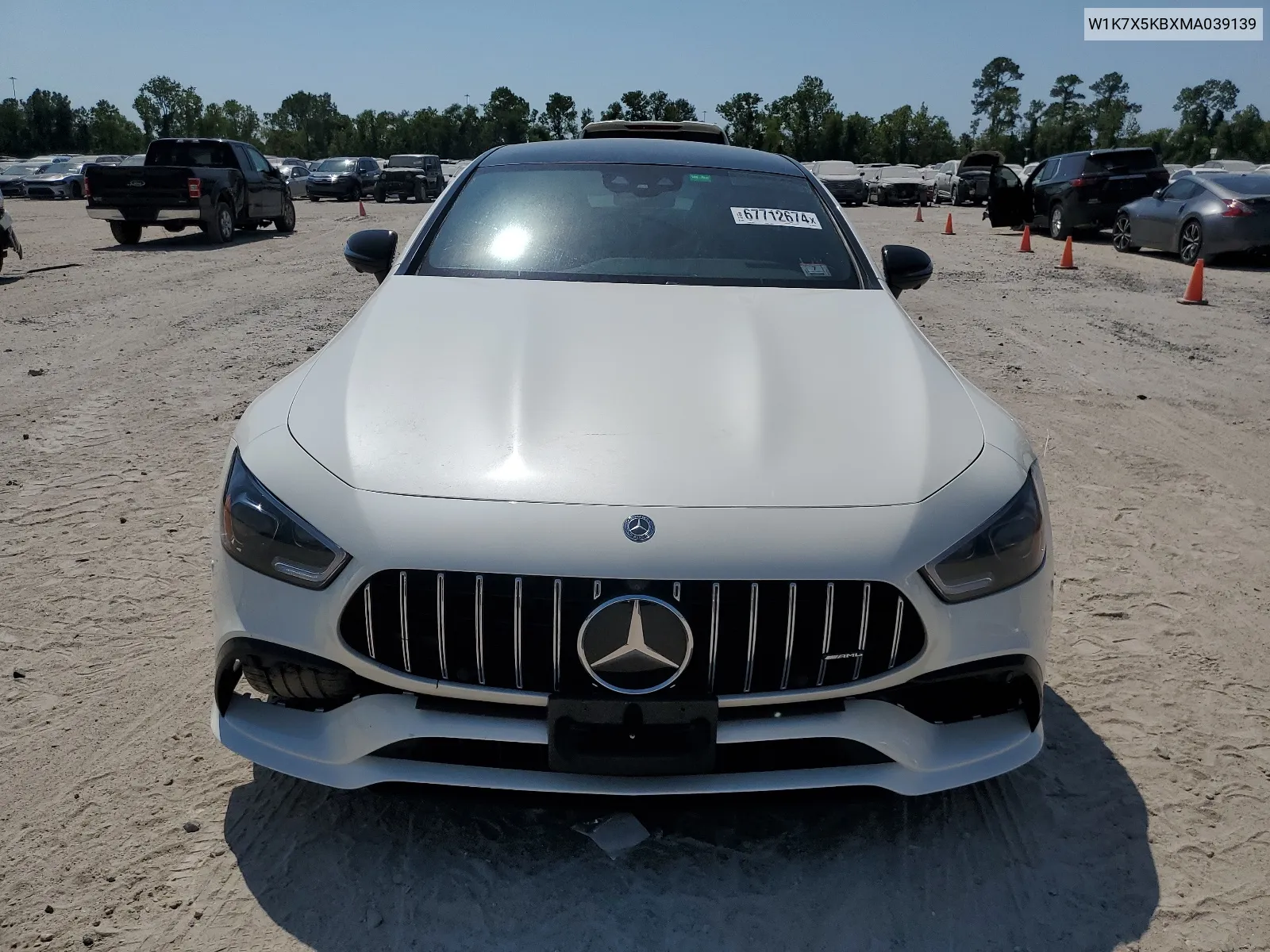 2021 Mercedes-Benz Amg Gt 43 VIN: W1K7X5KBXMA039139 Lot: 67712674