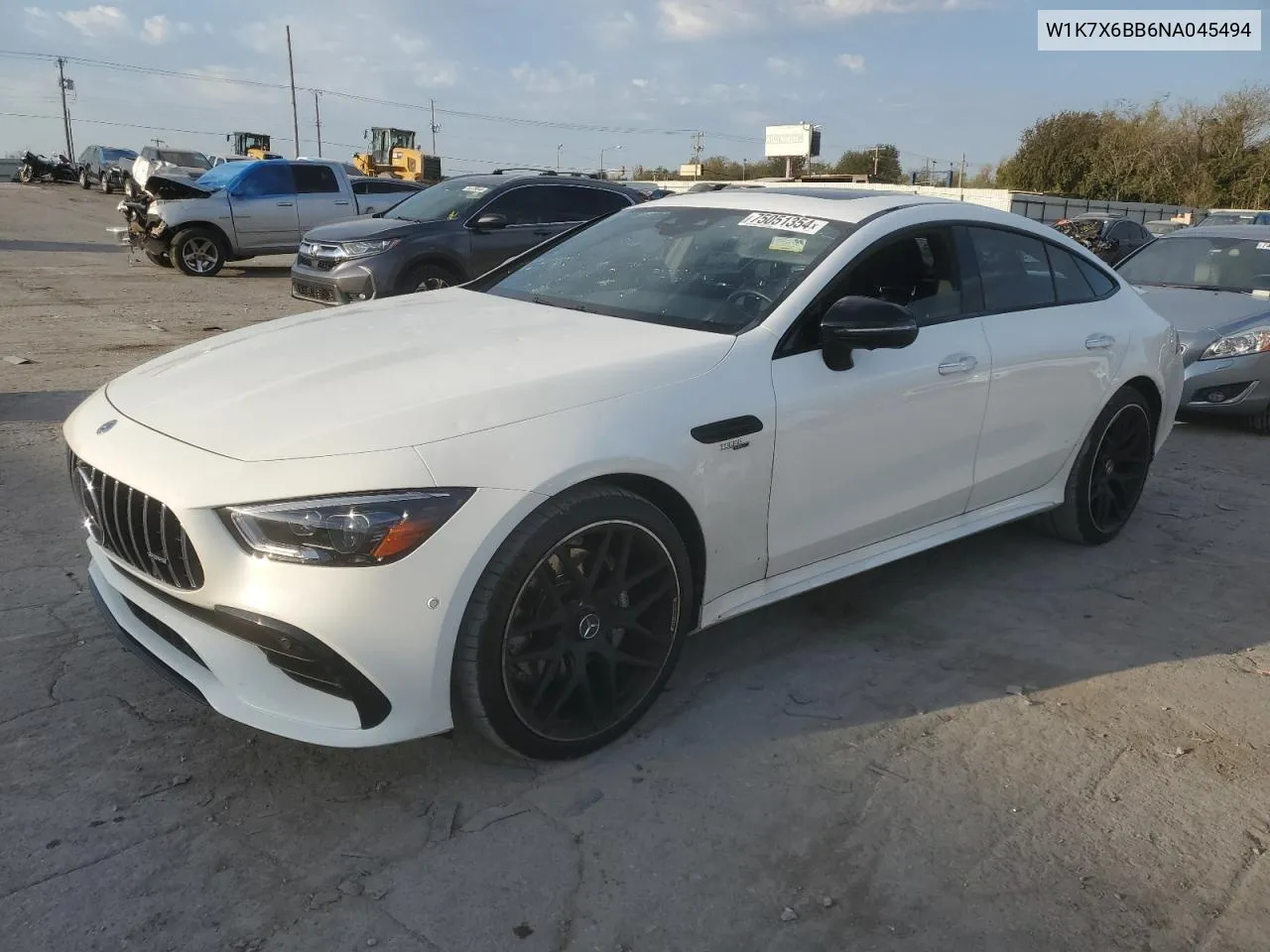 2022 Mercedes-Benz Amg Gt 53 VIN: W1K7X6BB6NA045494 Lot: 75051354