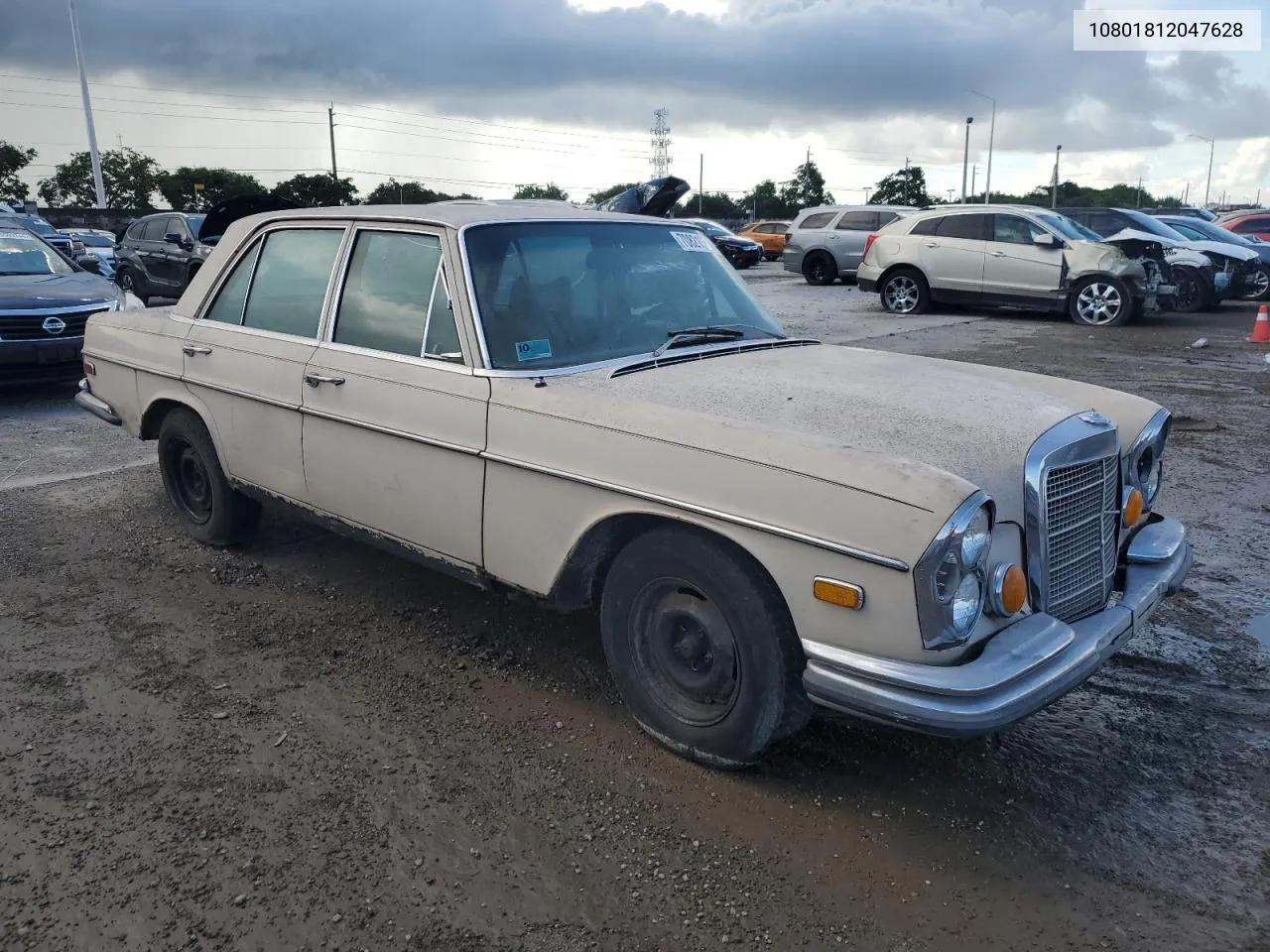 1972 Mercedes-Benz B Class VIN: 10801812047628 Lot: 70821904