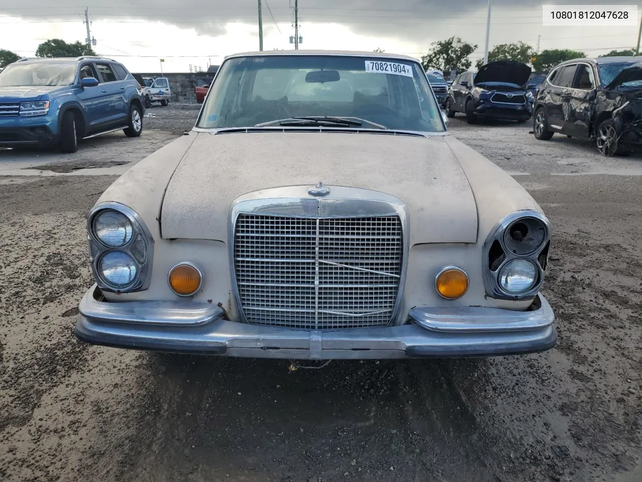 1972 Mercedes-Benz B Class VIN: 10801812047628 Lot: 70821904