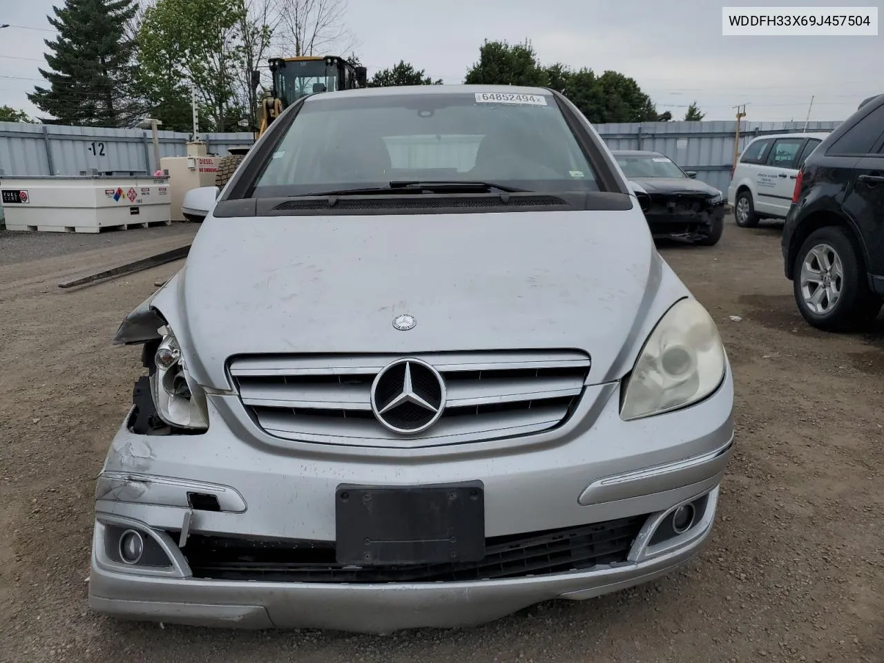 2009 Mercedes-Benz B200 VIN: WDDFH33X69J457504 Lot: 64852494