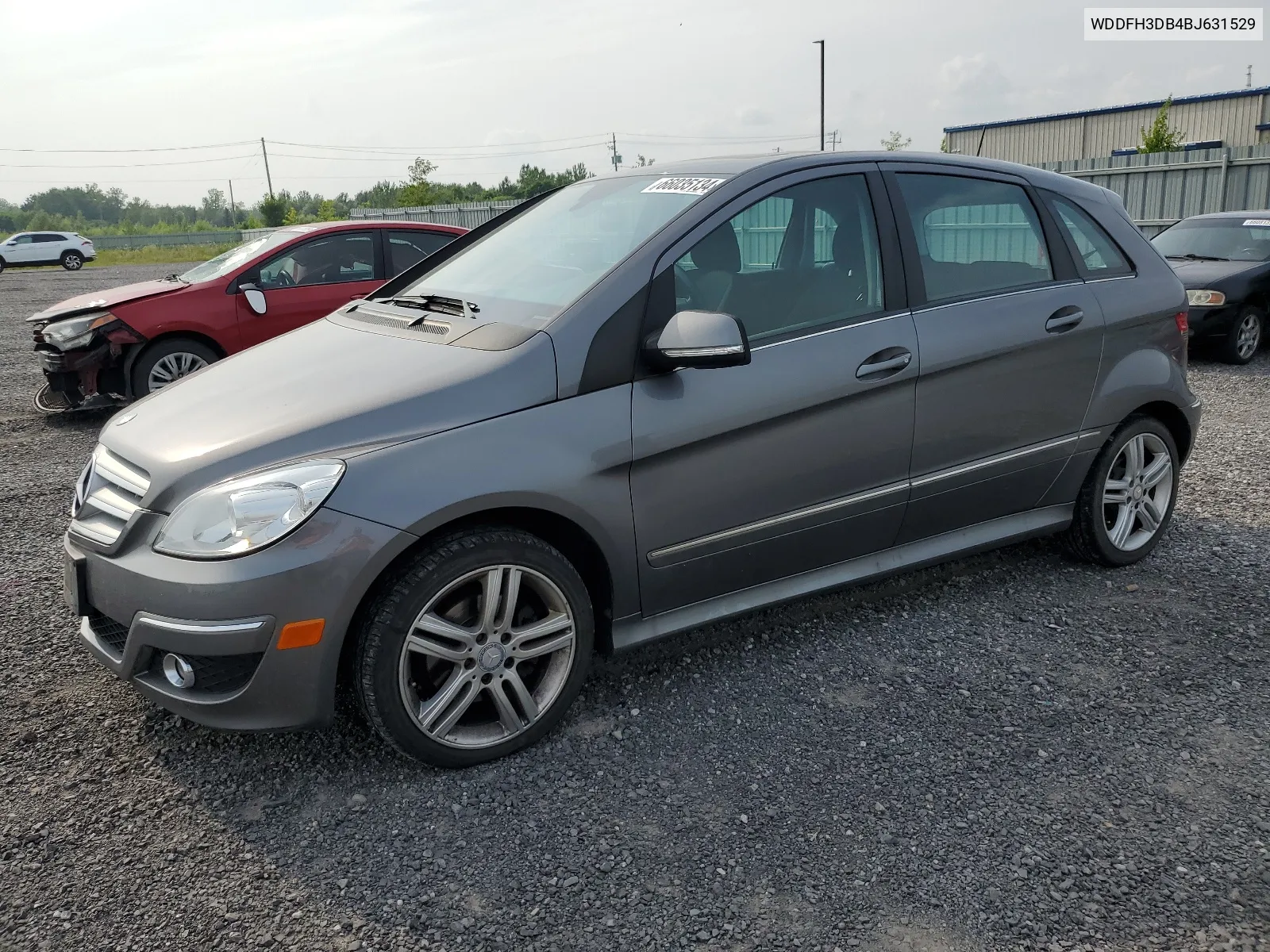 2011 Mercedes-Benz B200 VIN: WDDFH3DB4BJ631529 Lot: 66035134