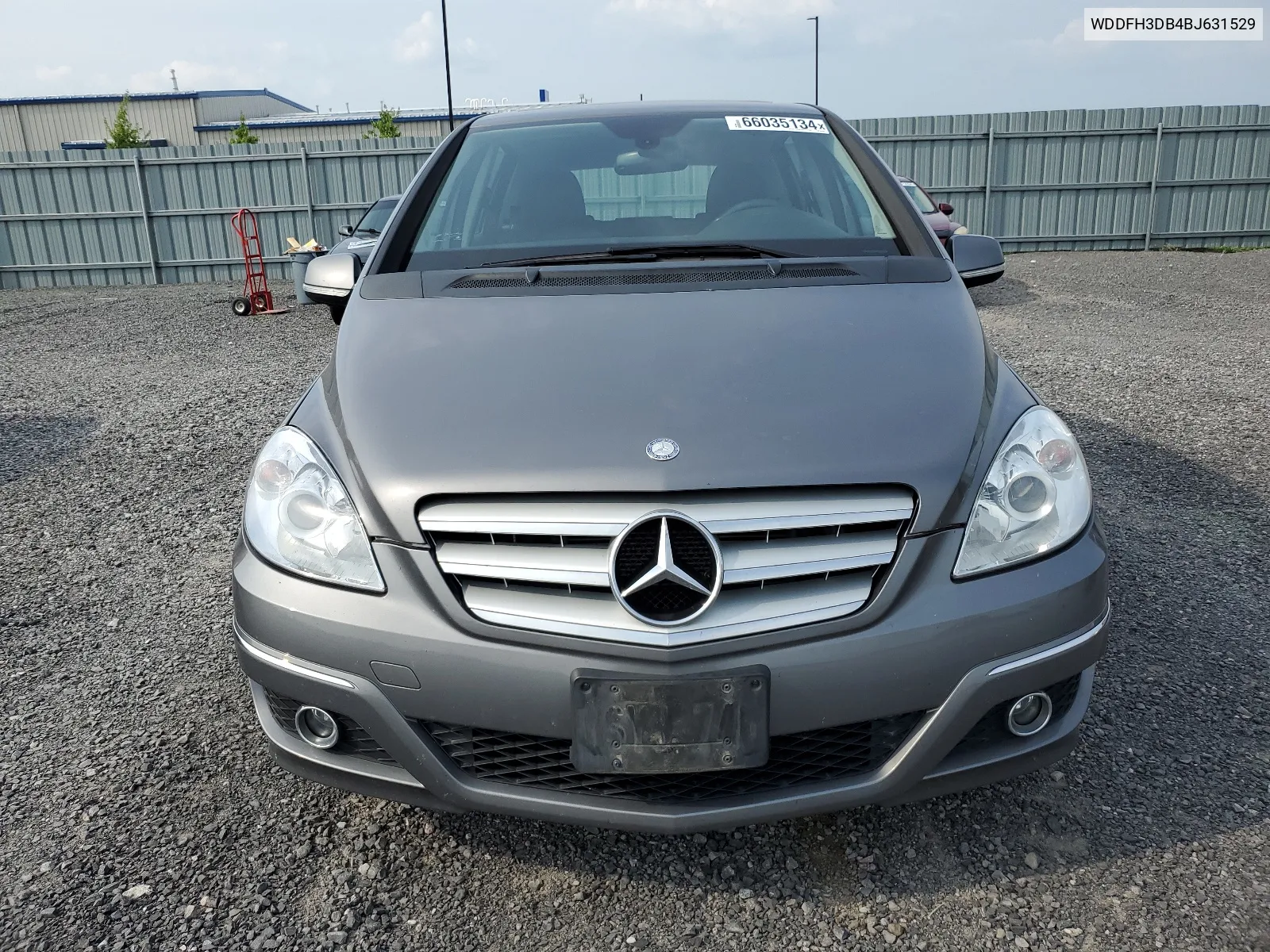 2011 Mercedes-Benz B200 VIN: WDDFH3DB4BJ631529 Lot: 66035134