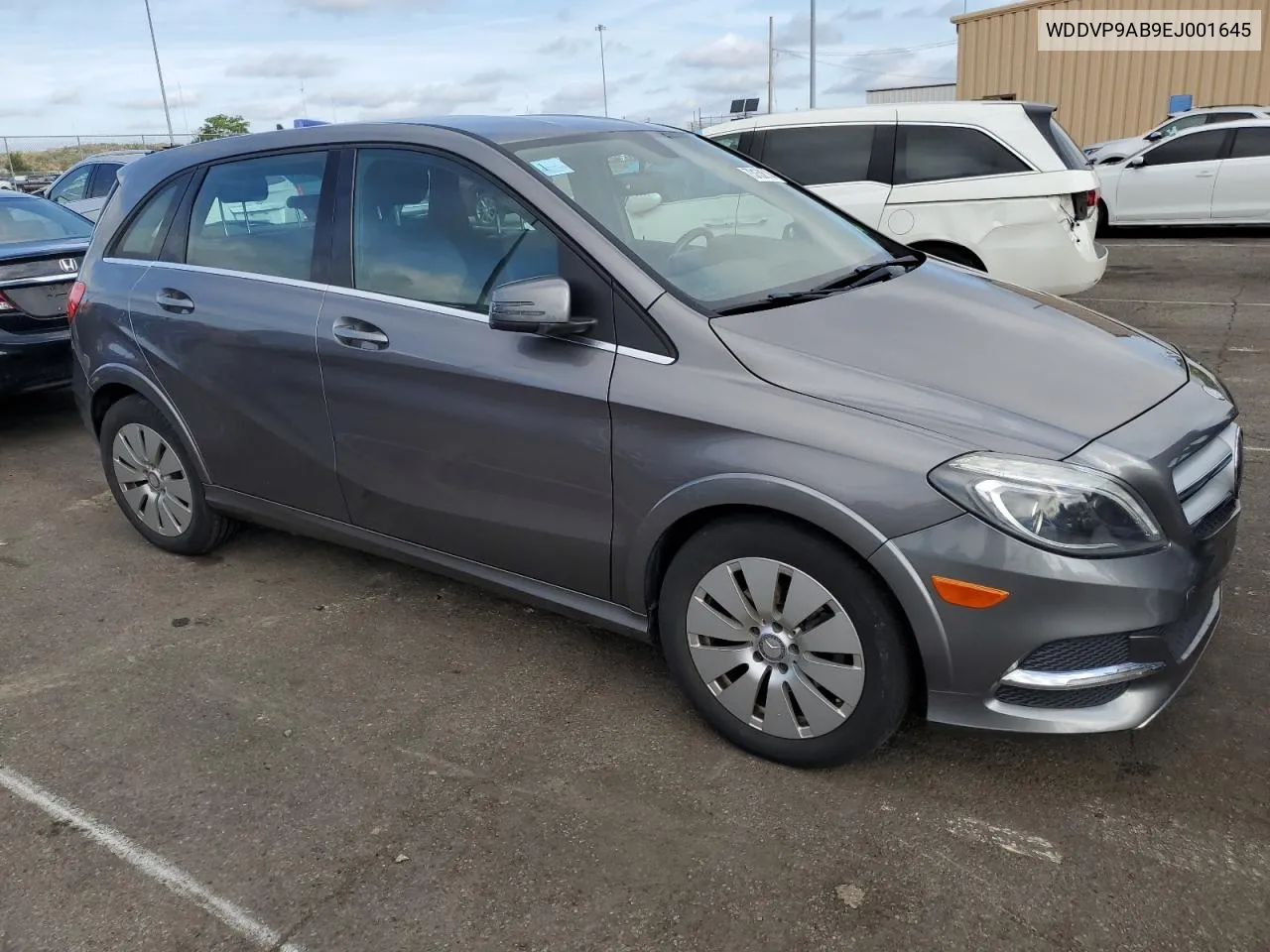 2014 Mercedes-Benz B Electric VIN: WDDVP9AB9EJ001645 Lot: 73153614