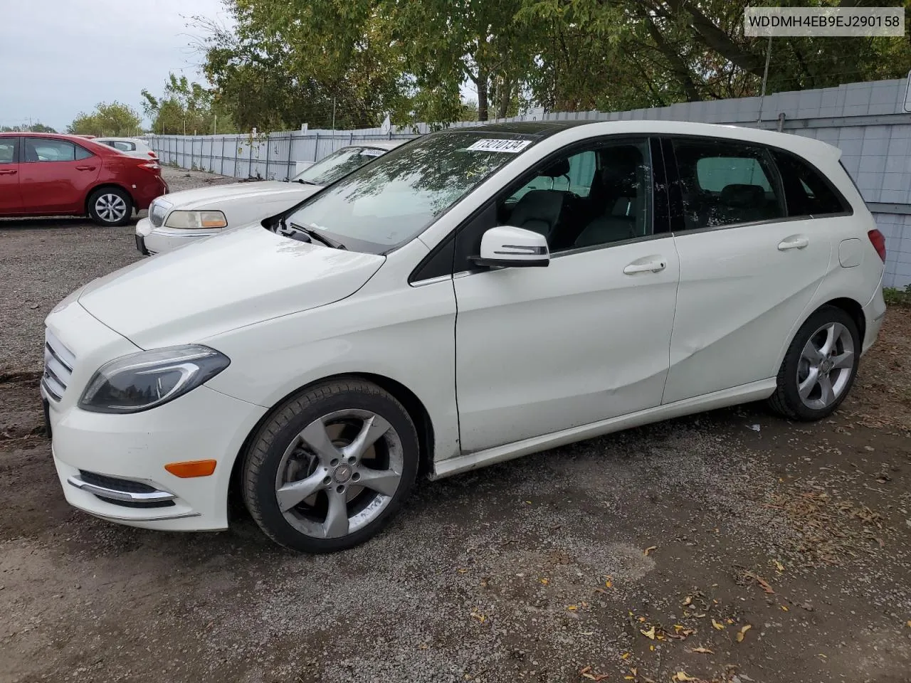 2014 Mercedes-Benz B250 VIN: WDDMH4EB9EJ290158 Lot: 73210134