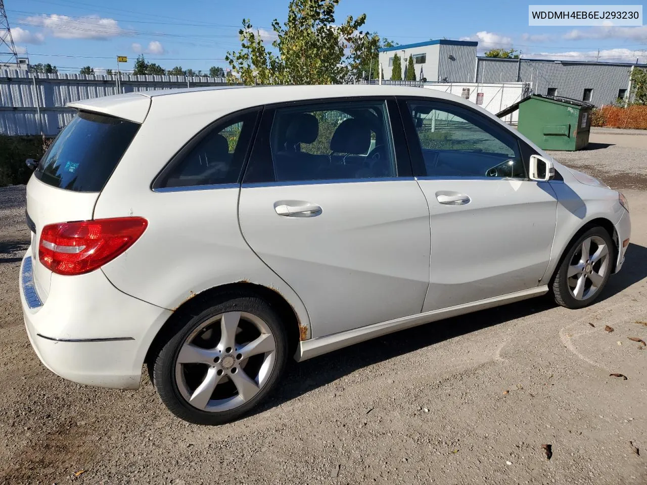 2014 Mercedes-Benz B250 VIN: WDDMH4EB6EJ293230 Lot: 73546814