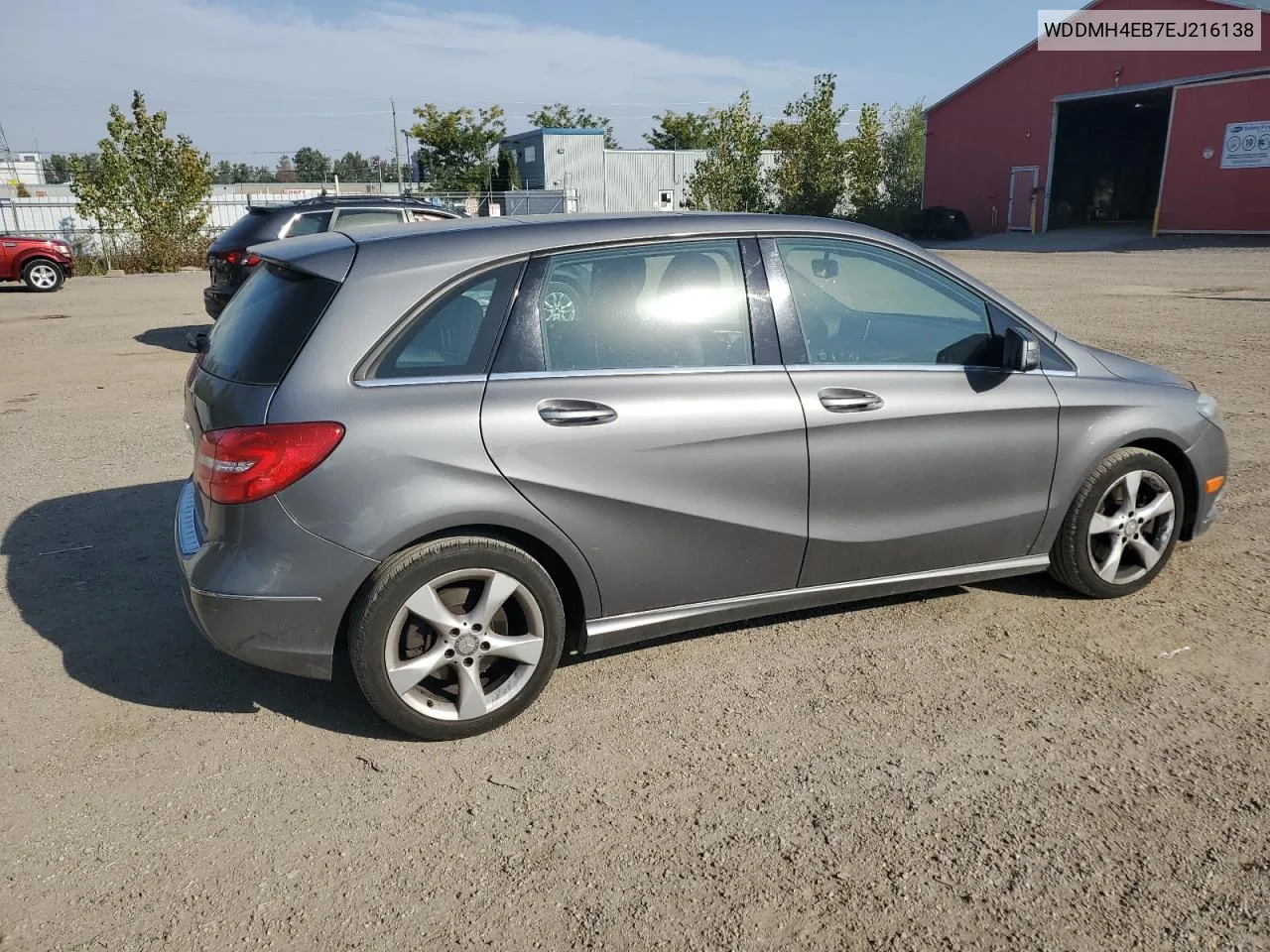 2014 Mercedes-Benz B250 VIN: WDDMH4EB7EJ216138 Lot: 74189934