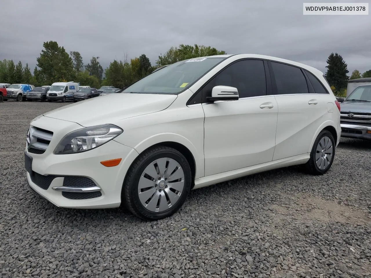 2014 Mercedes-Benz B Electric VIN: WDDVP9AB1EJ001378 Lot: 74772884