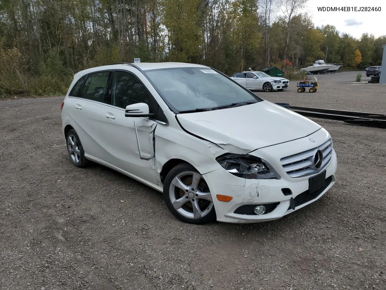 2014 Mercedes-Benz B250 VIN: WDDMH4EB1EJ282460 Lot: 75855534