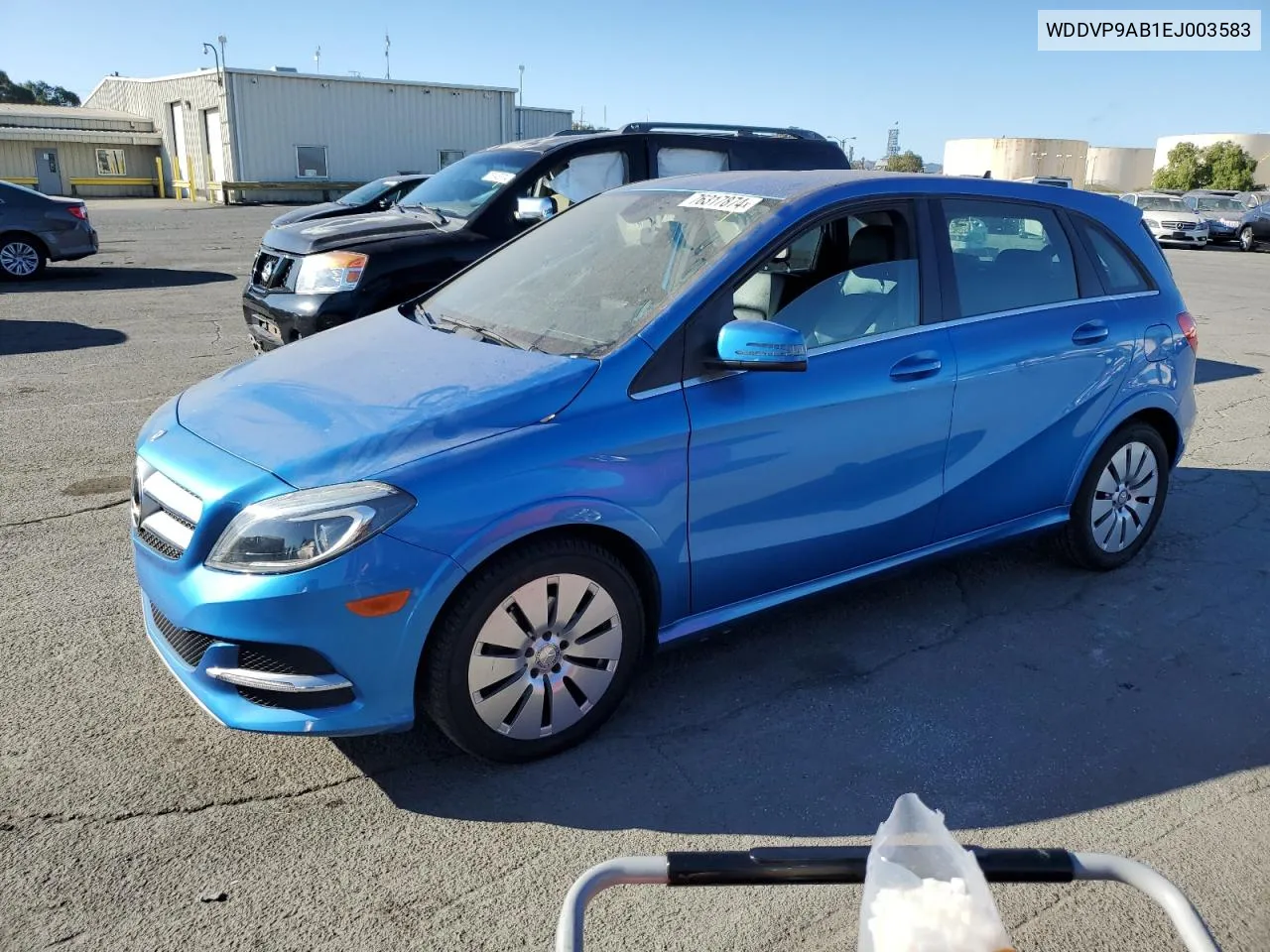 2014 Mercedes-Benz B Electric VIN: WDDVP9AB1EJ003583 Lot: 76317874