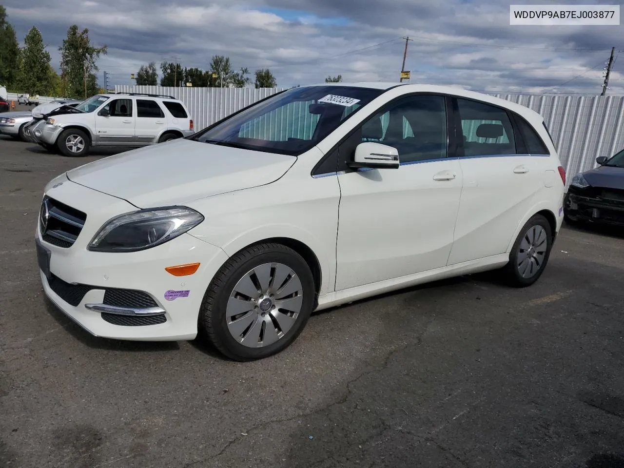 2014 Mercedes-Benz B Electric VIN: WDDVP9AB7EJ003877 Lot: 76323234