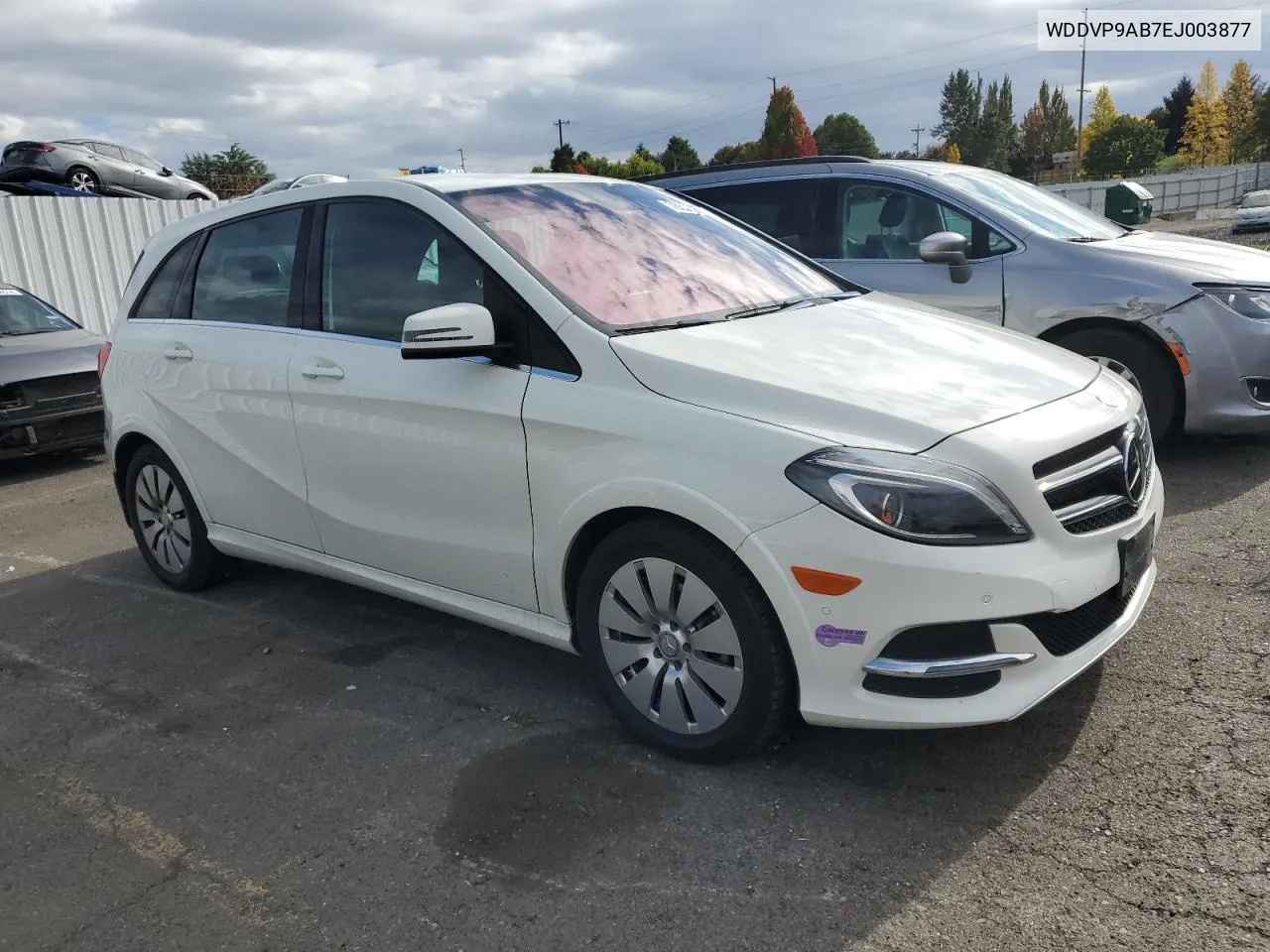 2014 Mercedes-Benz B Electric VIN: WDDVP9AB7EJ003877 Lot: 76323234