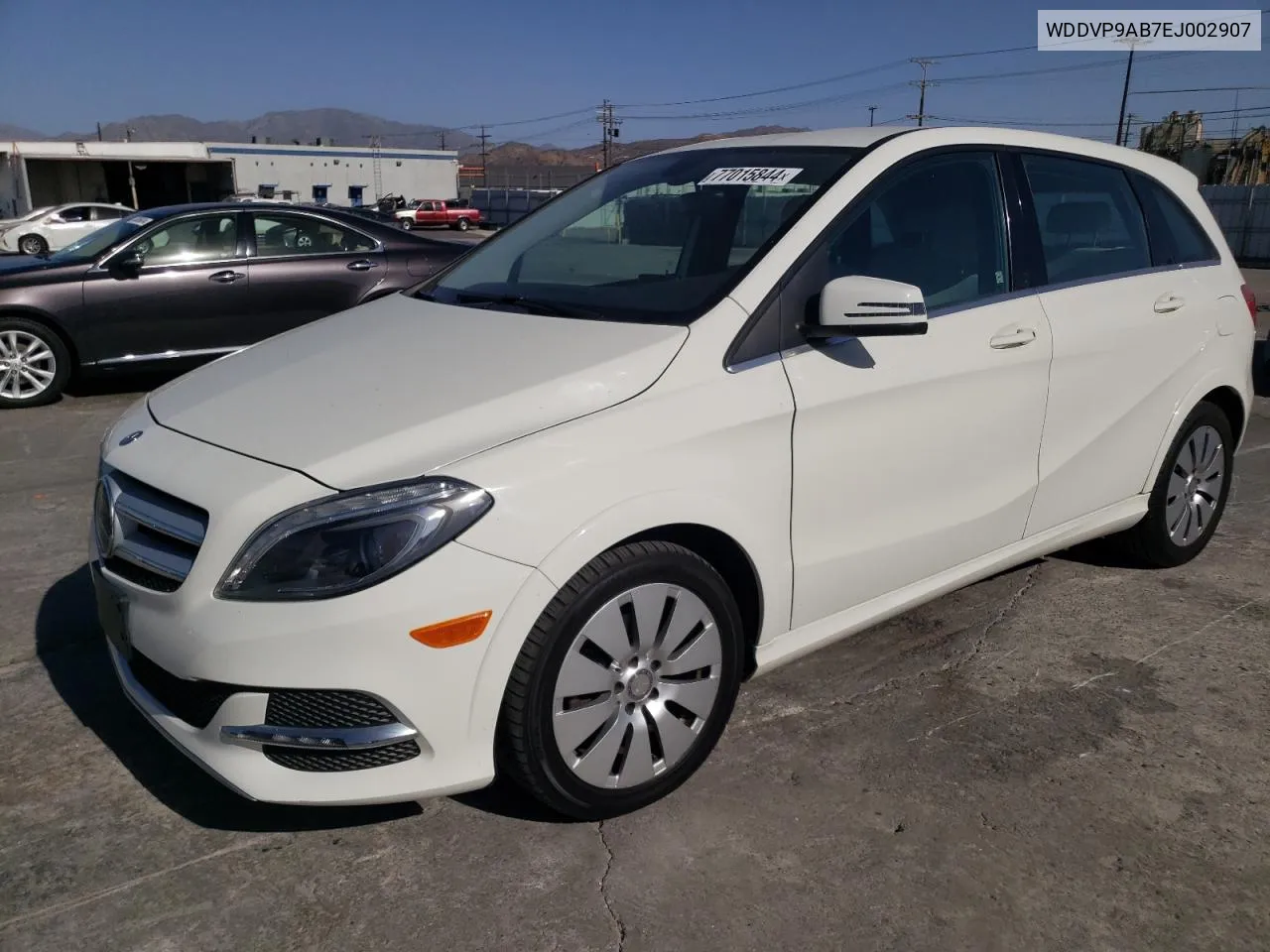 2014 Mercedes-Benz B Electric VIN: WDDVP9AB7EJ002907 Lot: 77015844