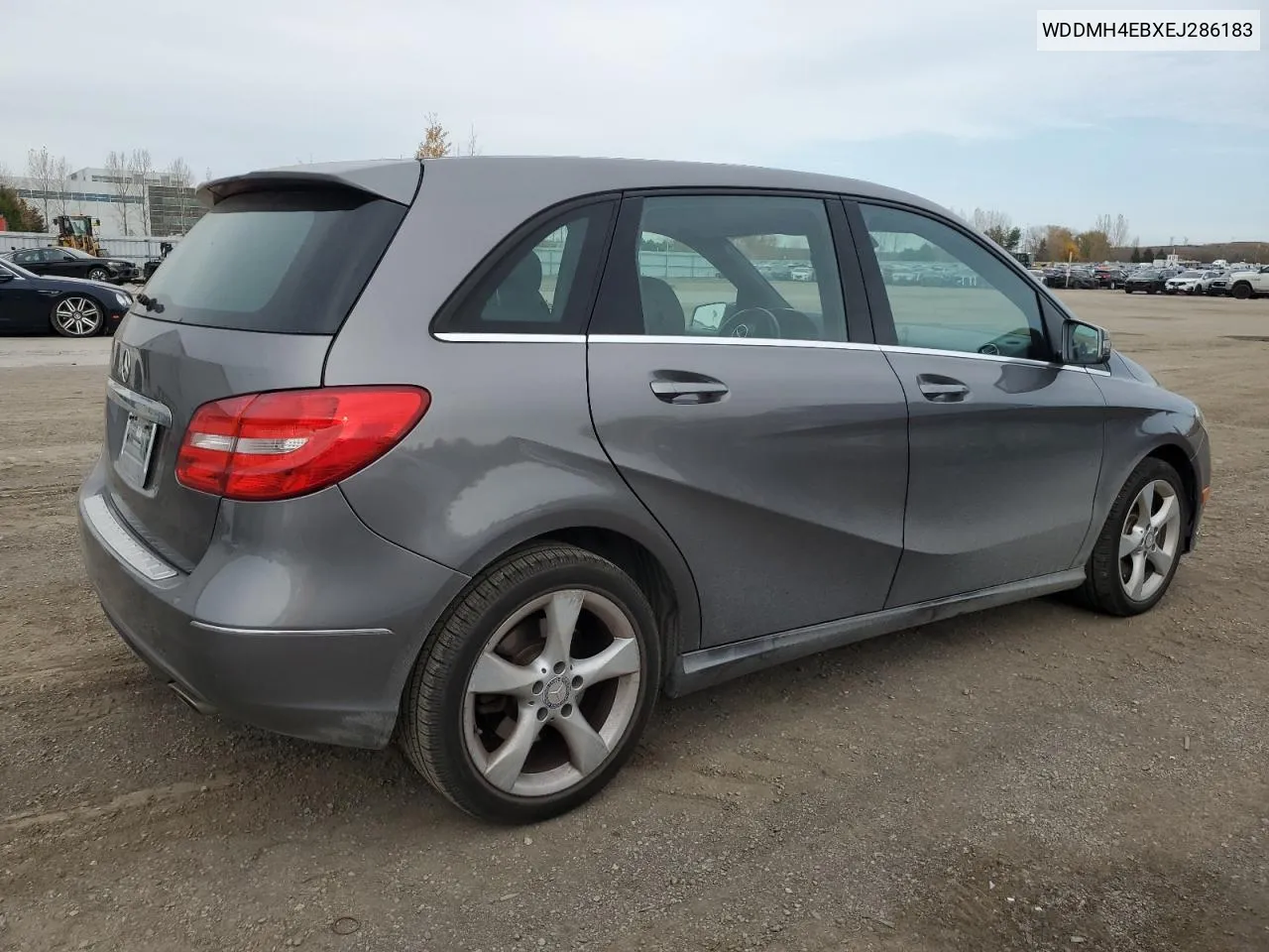 WDDMH4EBXEJ286183 2014 Mercedes-Benz B250