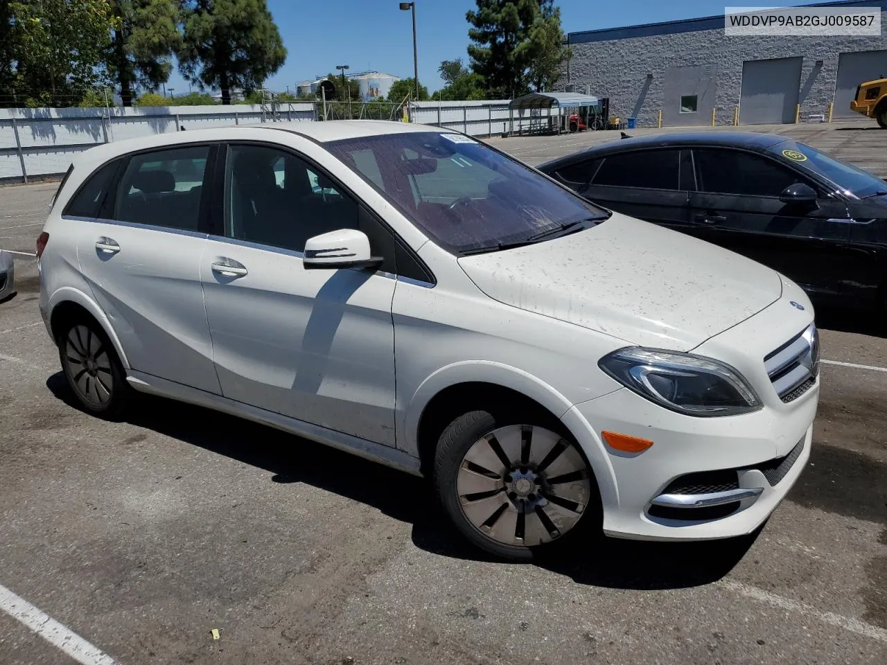 2016 Mercedes-Benz B 250E VIN: WDDVP9AB2GJ009587 Lot: 68189554