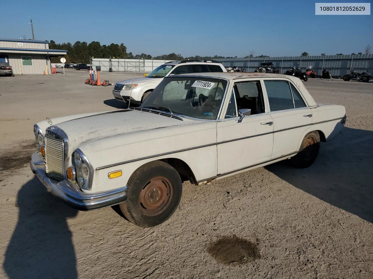 1970 Mercedes-Benz C280 VIN: 10801812052629 Lot: 77711924