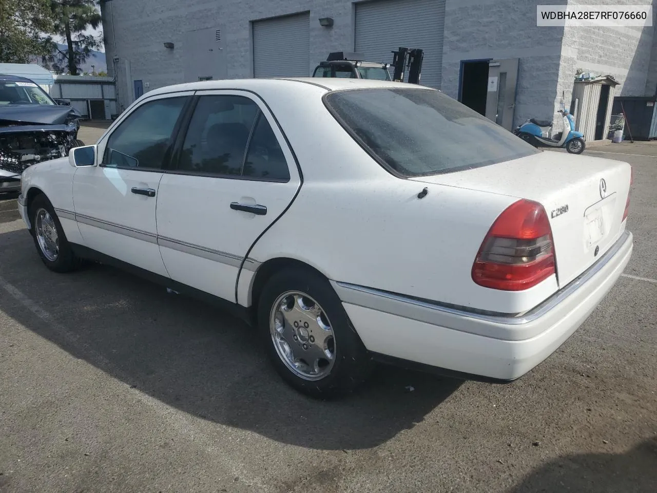 1994 Mercedes-Benz C 280 VIN: WDBHA28E7RF076660 Lot: 78290564