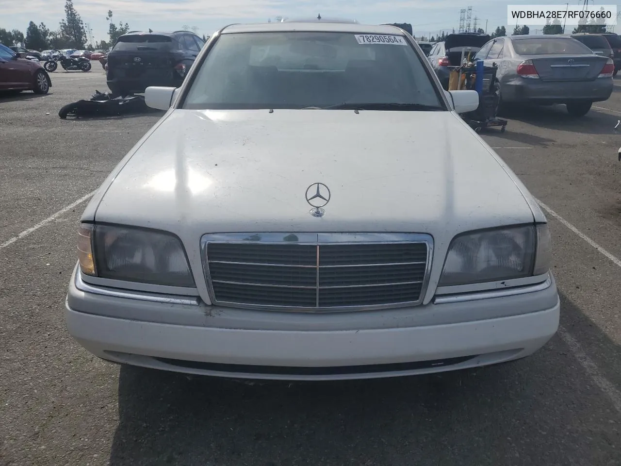 1994 Mercedes-Benz C 280 VIN: WDBHA28E7RF076660 Lot: 78290564