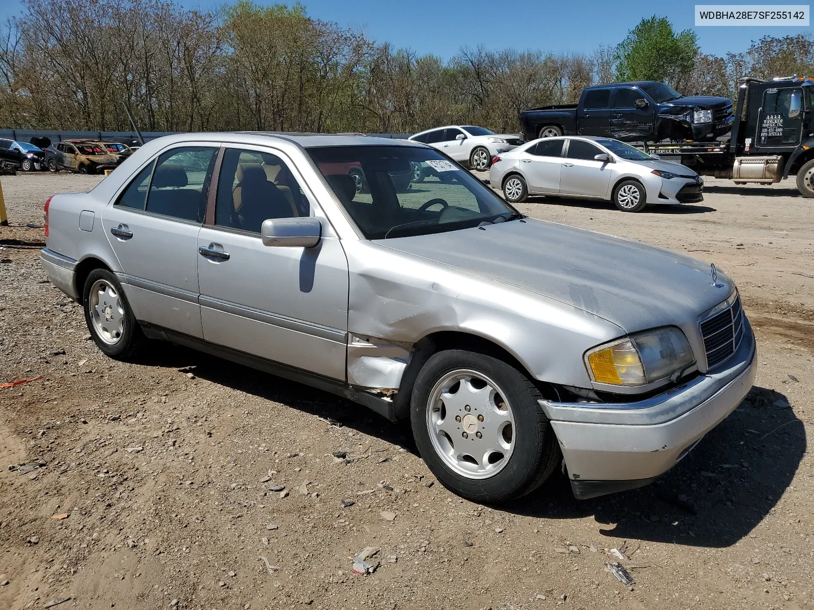 1995 Mercedes-Benz C 280 VIN: WDBHA28E7SF255142 Lot: 68411704